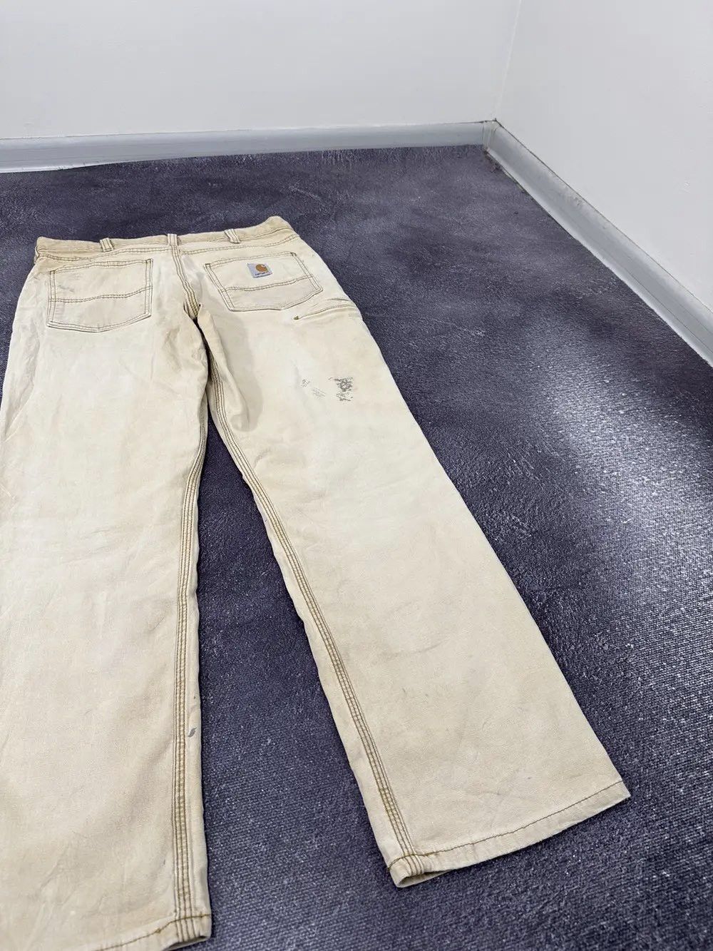 Carhartt Vintage Carhartt Opium Faded Relaxed Fit USA Hype Work Pants Size US 34 / EU 50 - 4 Thumbnail