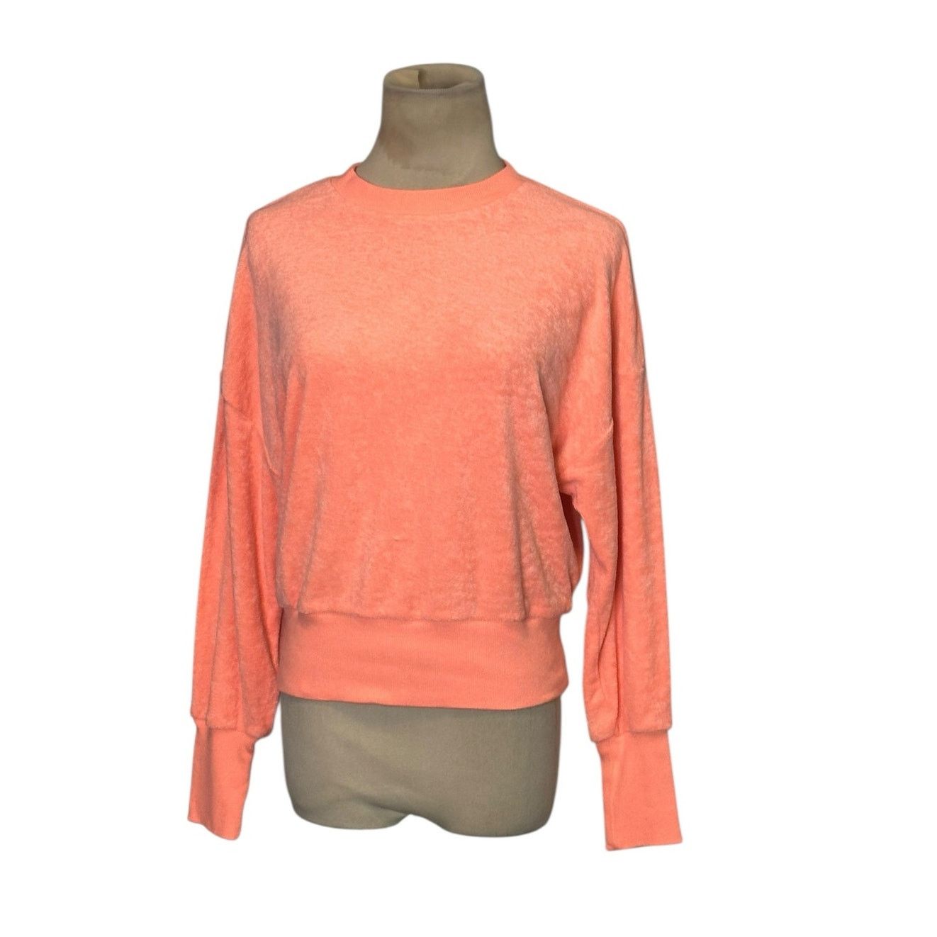 Old Navy Old Navy melon long sleeves teddy sweatshirt size XS Size XS / US 0-2 / IT 36-38 - 9 Thumbnail