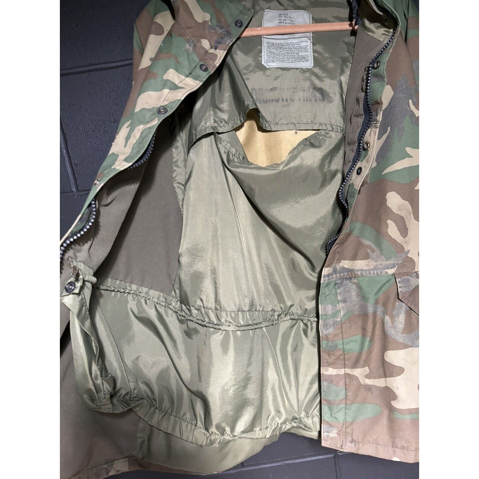 Other US Military Parka Cold Weather Parka Camo Jacket Men’s Lg Size US L / EU 52-54 / 3 - 5 Thumbnail