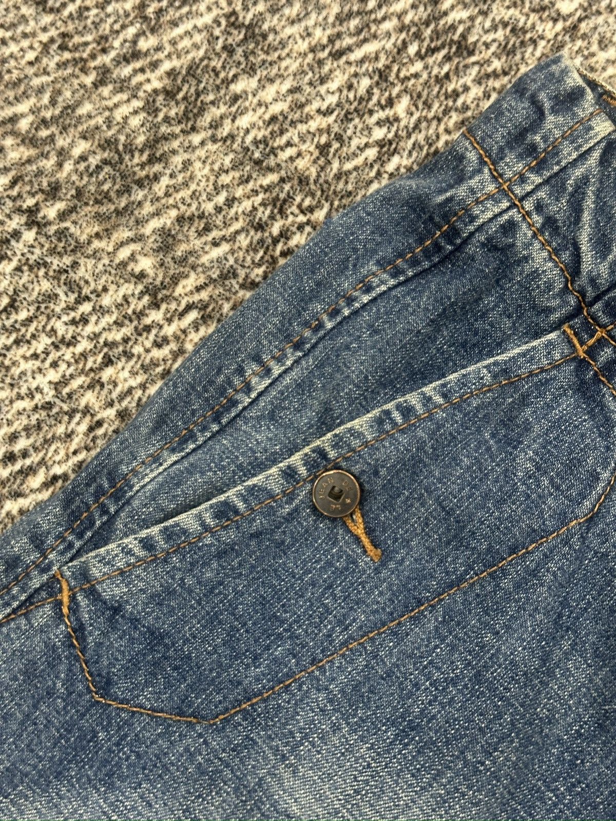If Six Was Nine × JNCO × Marithe + Francois Girbaud Baggy Jeans MFG Denim Wide Loose Y2k Streetwear Jnco Size US 38 / EU 54 - 6 Thumbnail
