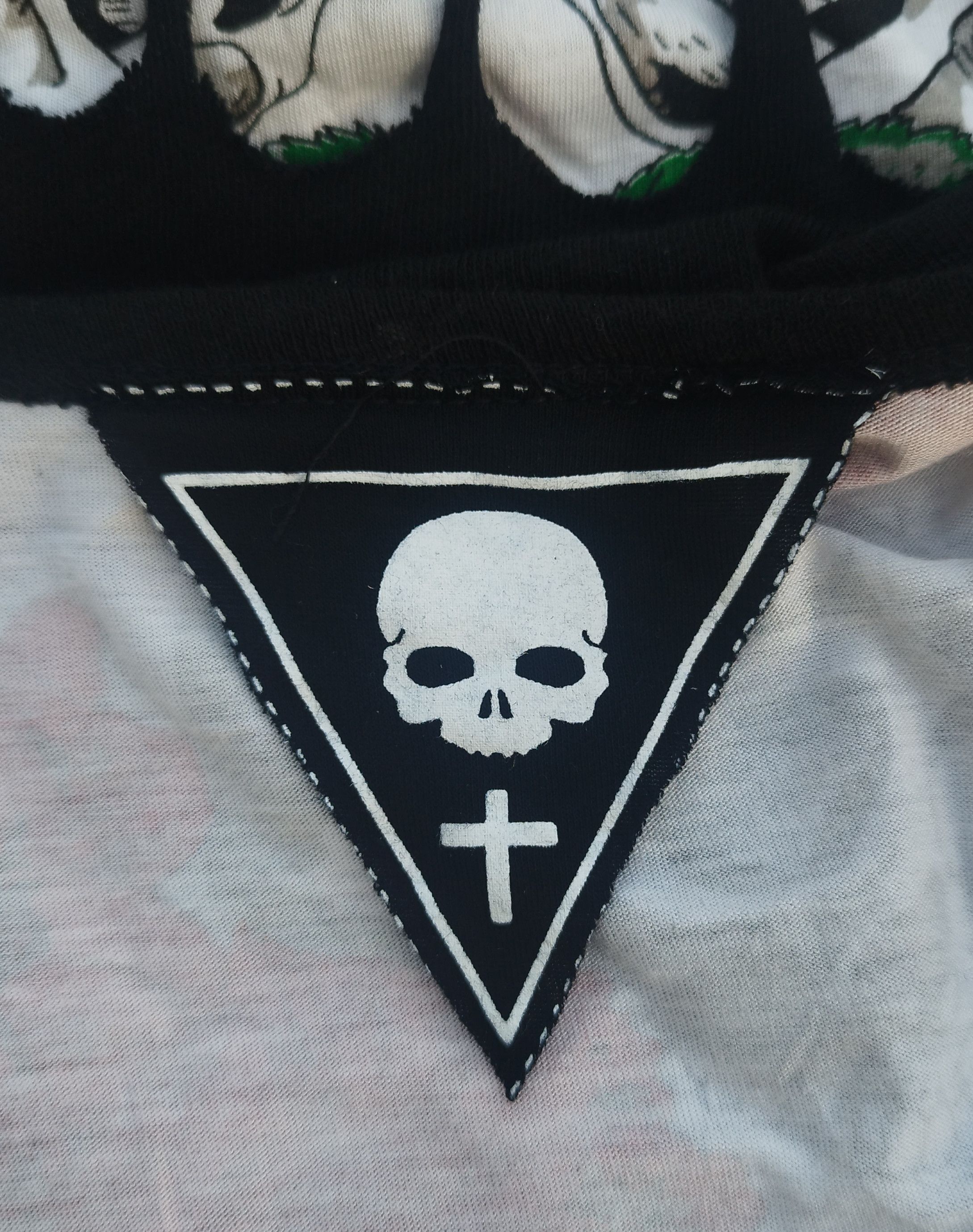 The Unbranded Brand Distroyed skull t-shirt Size S / US 4 / IT 40 - 8 Thumbnail