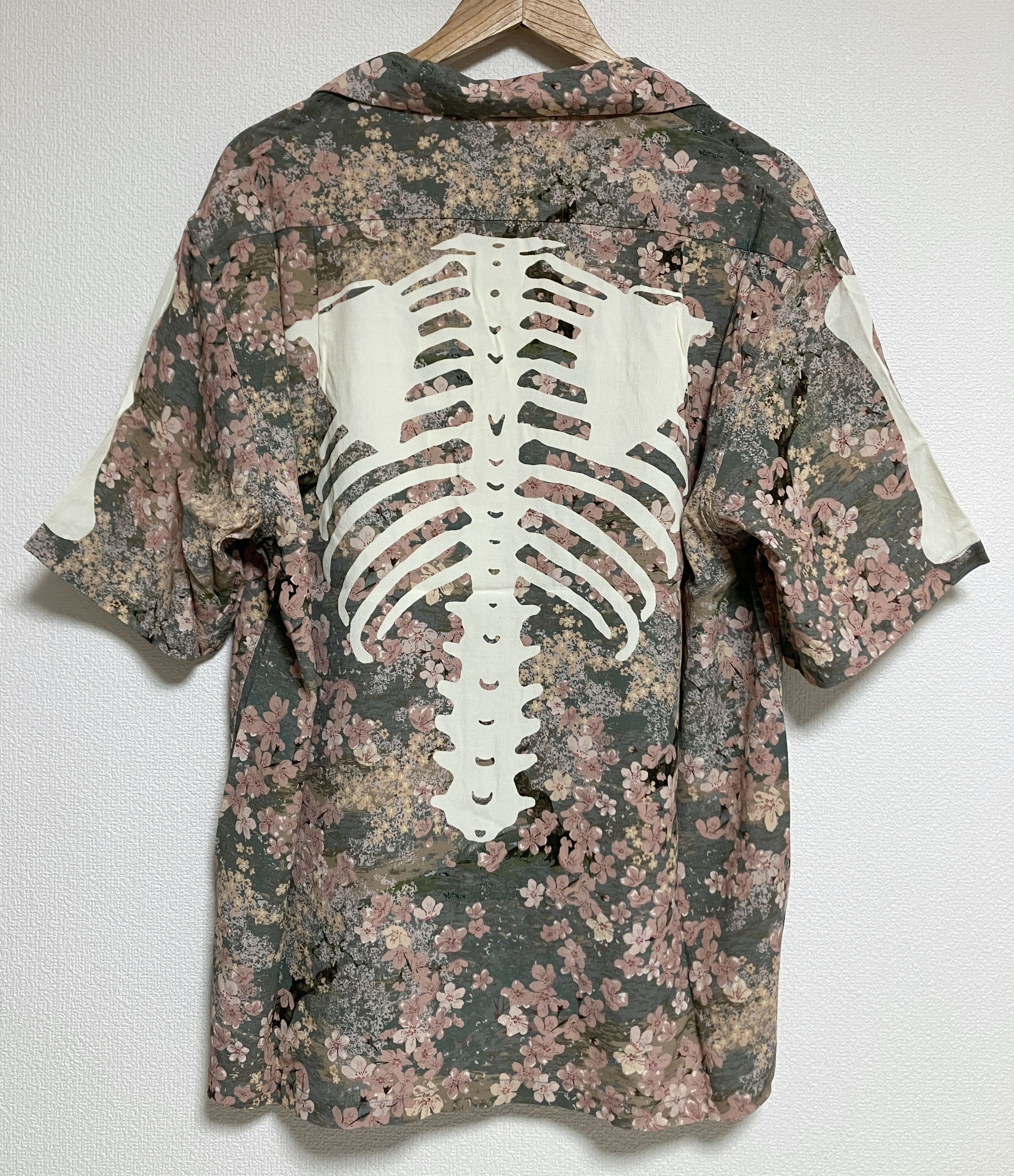 Kapital KAPITAL rayon Sakura Bone pt aloha shirt khaki new Size US XL / EU 56 / 4 - 2 Thumbnail