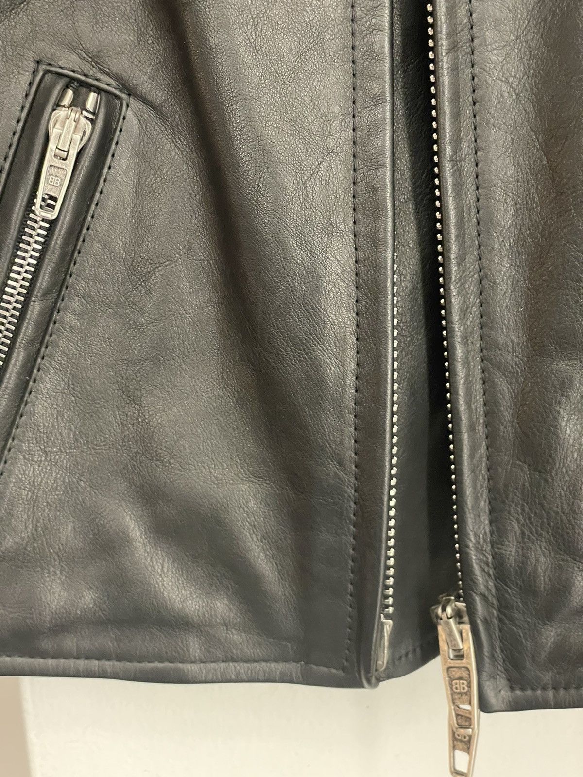 Balenciaga Racer leather jacket Size XS / US 0-2 / IT 36-38 - 2 Thumbnail
