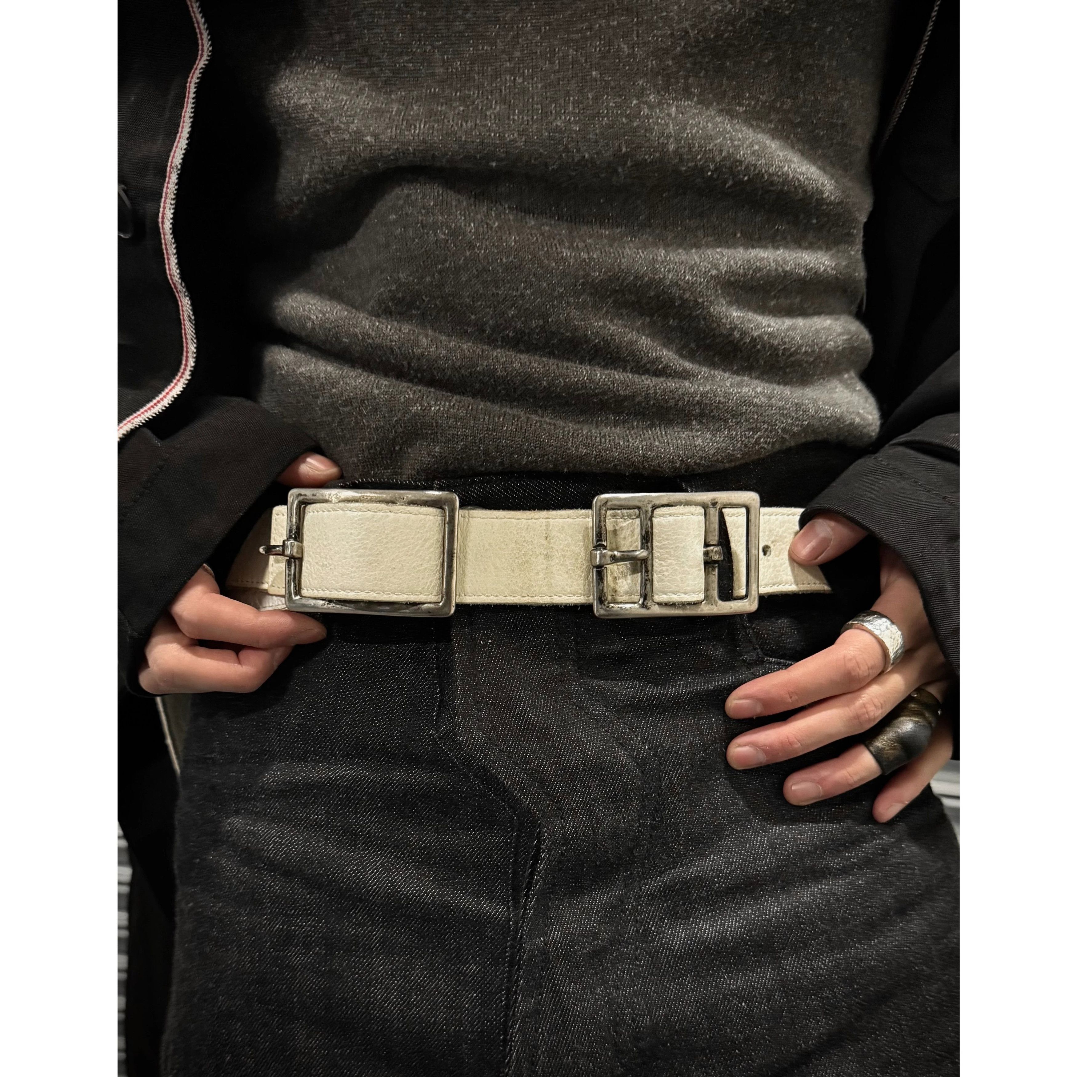 Carol Christian Poell Carol Christian Poell Belt 'AM/2624-IN PABER-PTC/03' Bipolar Size ONE SIZE - 2 Thumbnail