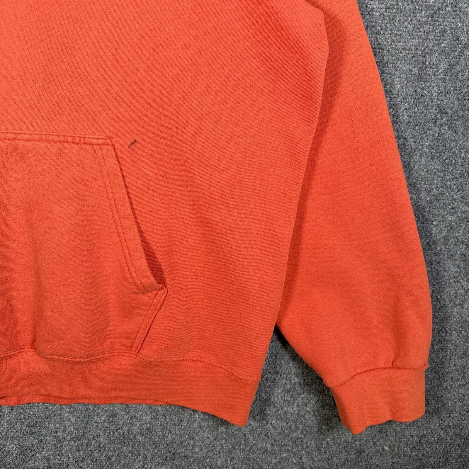 Nike Vintage Nike Hoodie Mens XL Orange Center Swoosh Skate Faded Size US XL / EU 56 / 4 - 4 Thumbnail