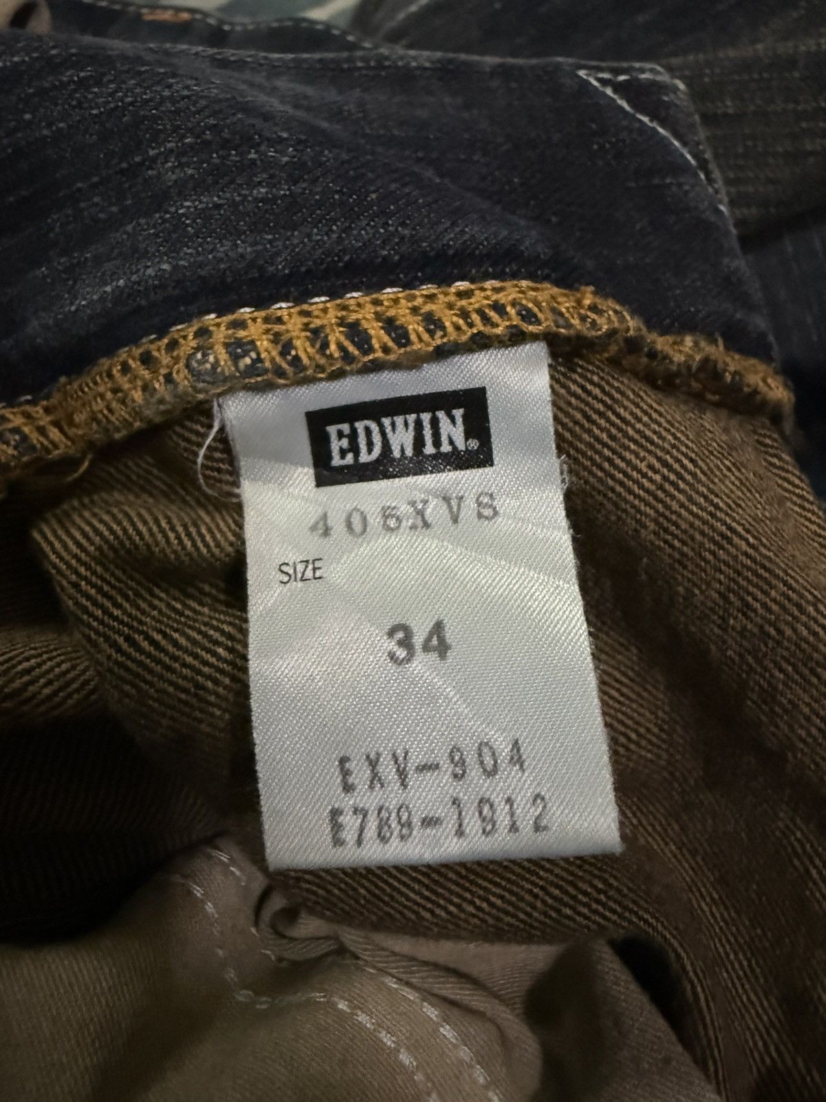 Edwin 🔥Vtg Flare Edwin Xvs Carpenter Denim Size US 36 / EU 52 - 10 Thumbnail