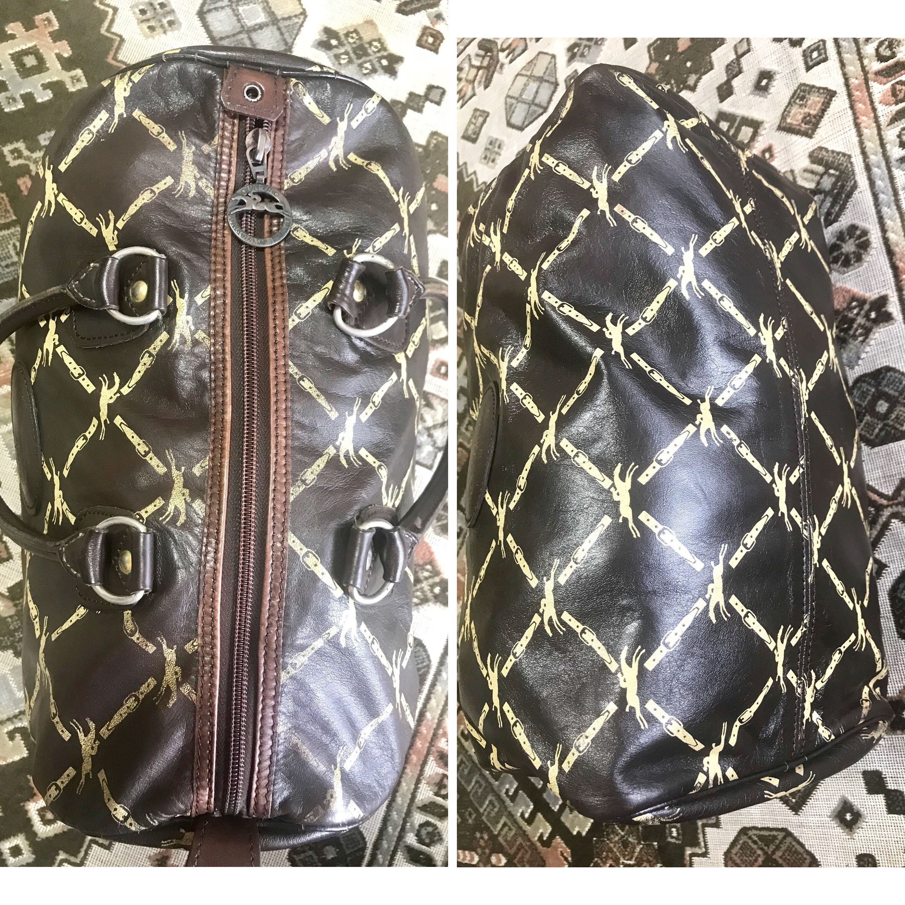 Longchamp 80's vintage Longchamp classic dark brown nappa leather bag Size ONE SIZE - 5 Thumbnail
