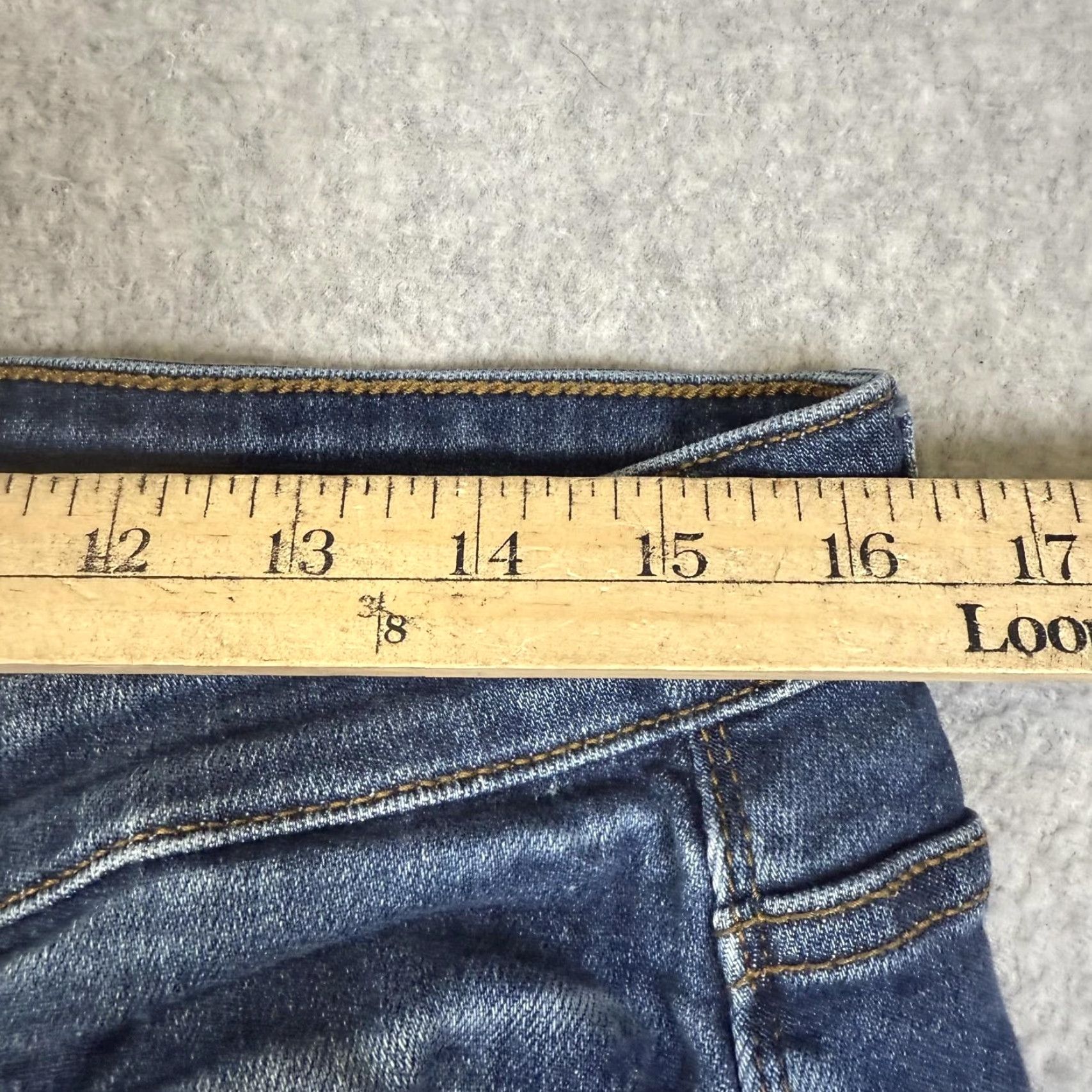 Vintage Judy Blue Jeans Jeans Women's 15/32 Blue Skinny Fit Ankle Length 32 in. Regular Blue Womens Size 24" / US 00 / IT 34 - 5 Thumbnail