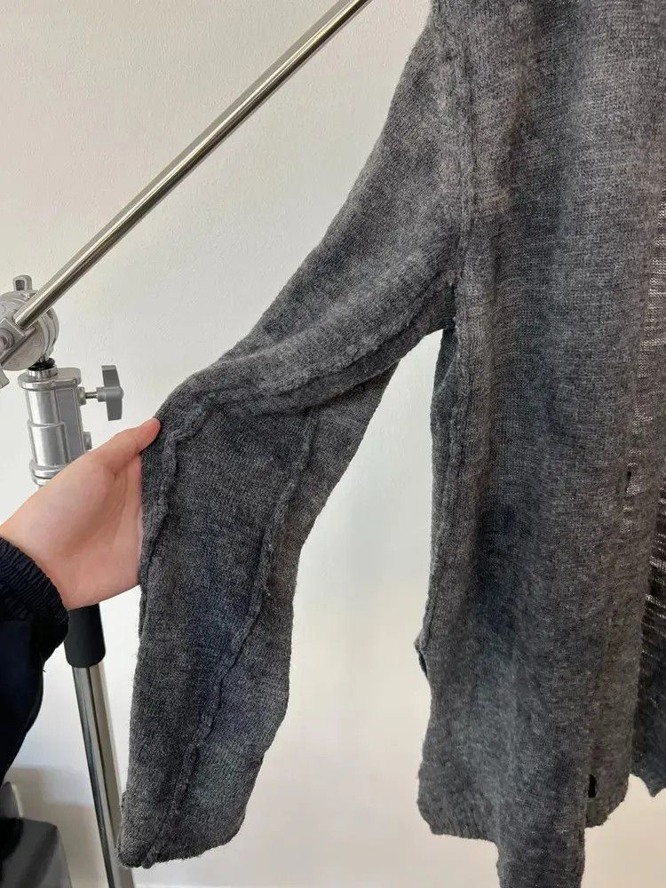 Yohji Yamamoto Yohji Yamamoto Pour Homme Unevenness Cardigan Jacket-2505 Size US L / EU 52-54 / 3 - 4 Thumbnail