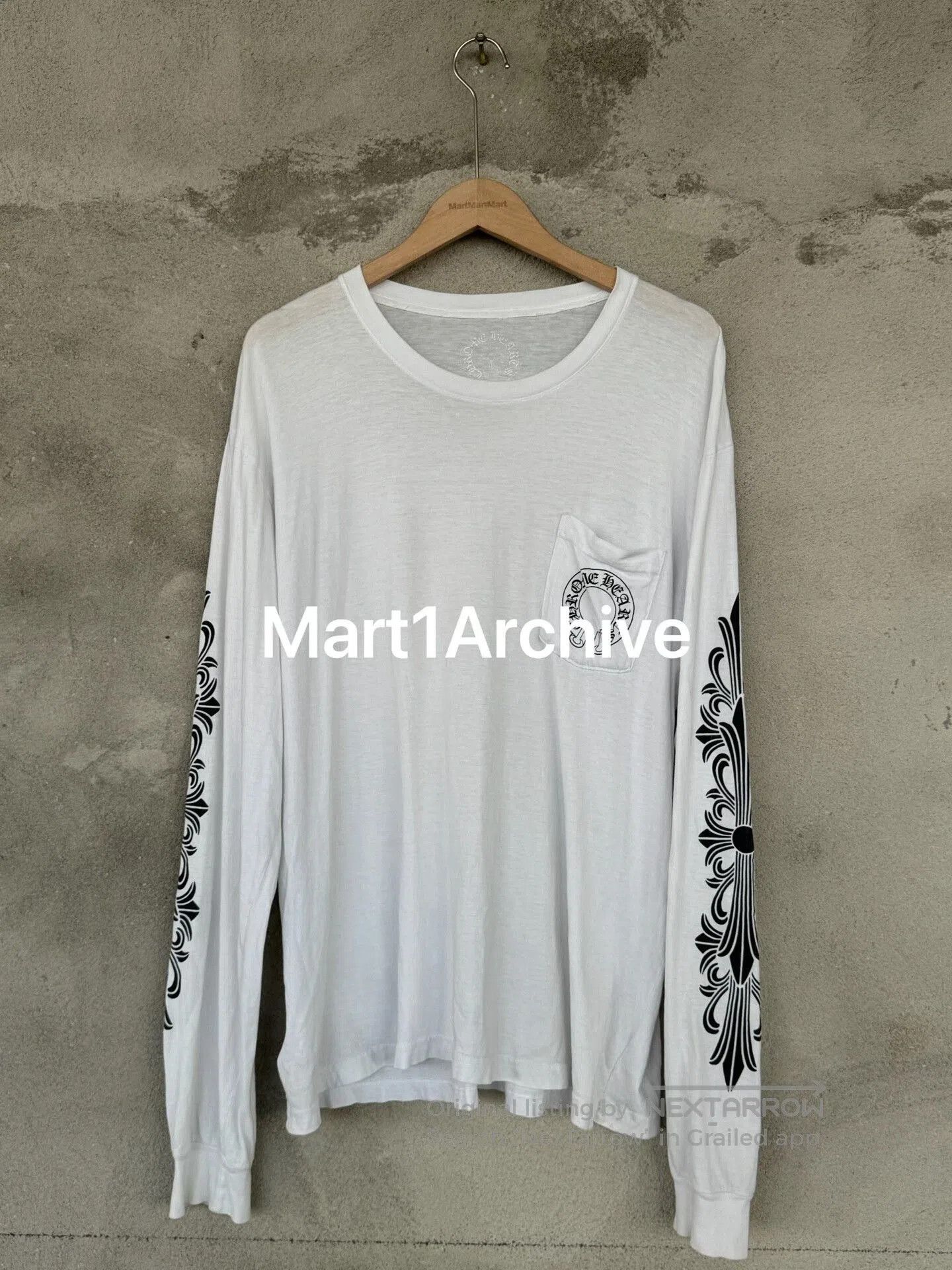 Chrome Hearts Chrome Hearts Horseshoe Flower Long-Sleeve. Size US XL / EU 56 / 4 - 2 Thumbnail