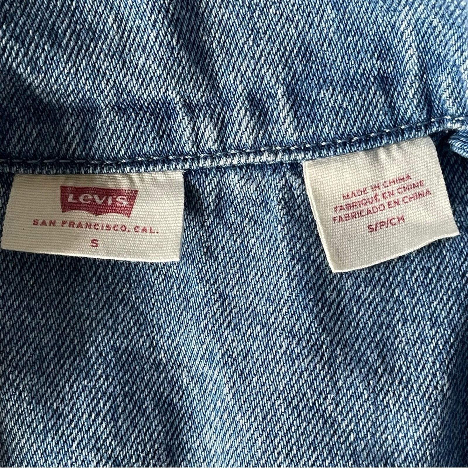 Levi's Levi’s Denim Boilersuit Size 32" / US 10 / IT 46 - 3 Thumbnail