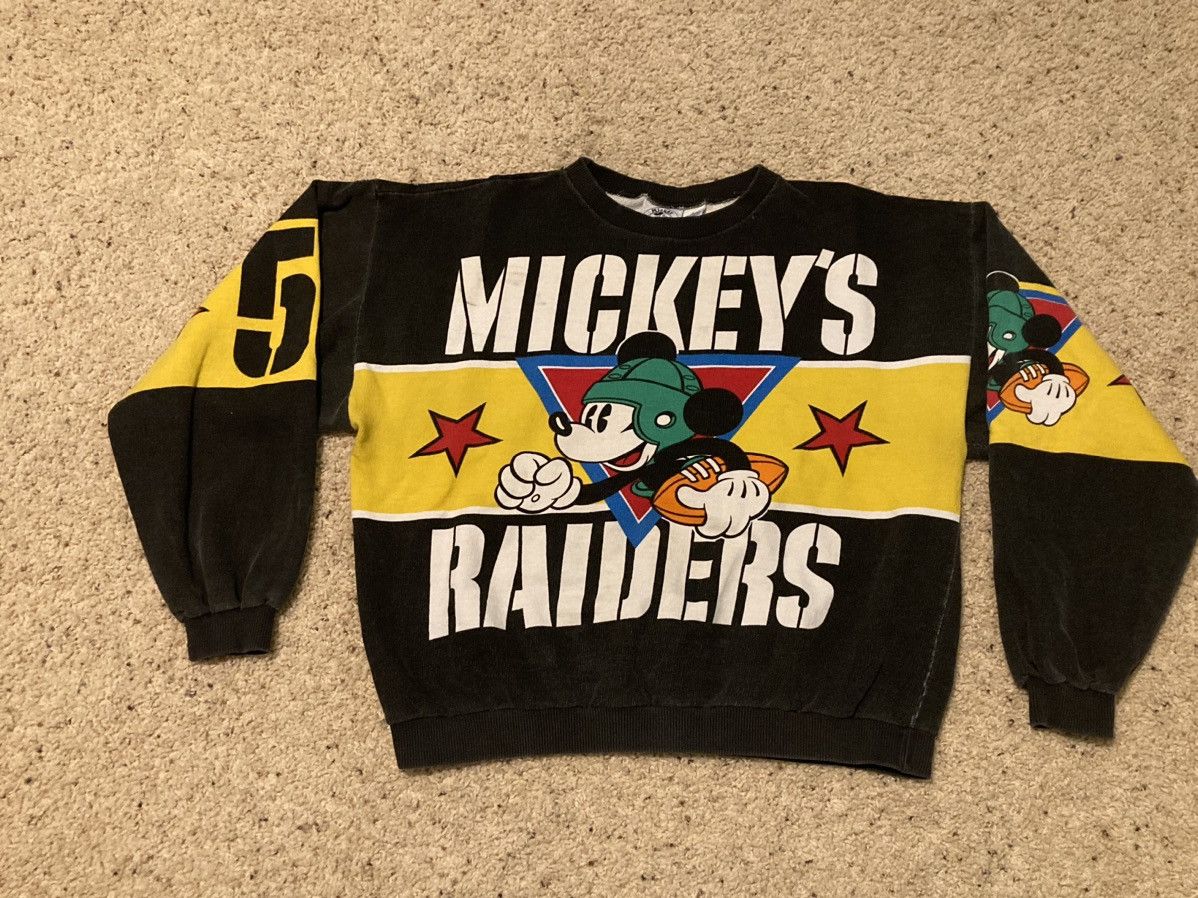 Disney × Mickey Mouse × Vintage Mickey’s Raiders Vintage Disney JG Hook 80s/90s Crewneck Size US M / EU 48-50 / 2 - 1 Thumbnail