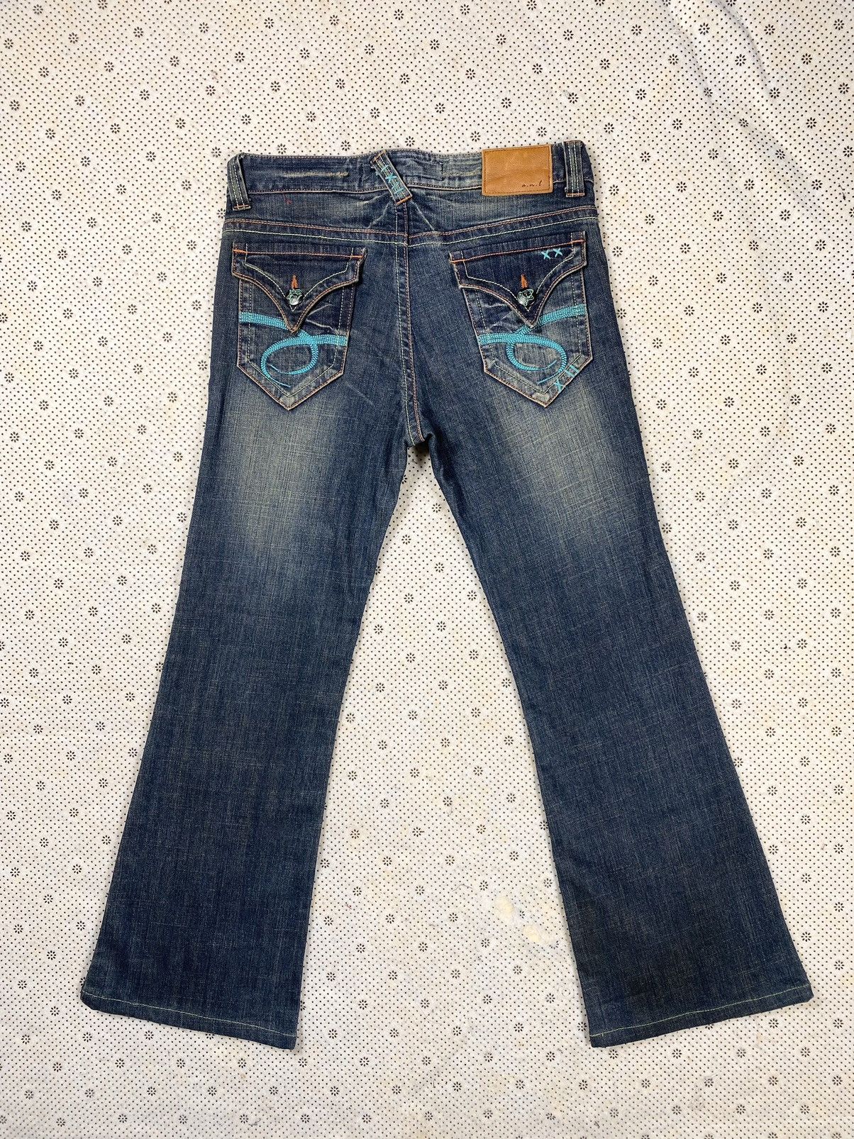 Hysteric Glamour × Japanese Brand Stylish Jeans By A.N.L denim Size 30" / US 8 / IT 44 - 3 Thumbnail