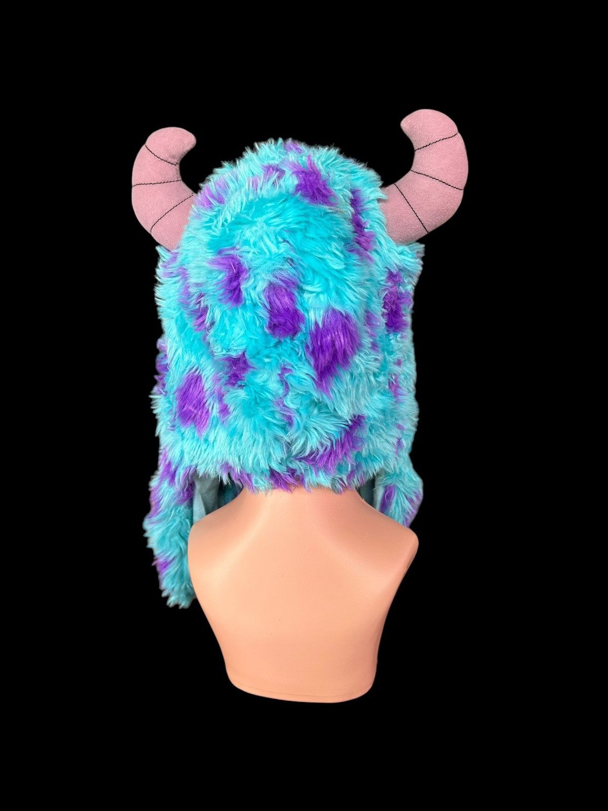 Japanese Brand × Kapital × Vintage Very Rare Monsters Inc Fur Fluffy Beanie Scarf Hats Size ONE SIZE - 4 Thumbnail