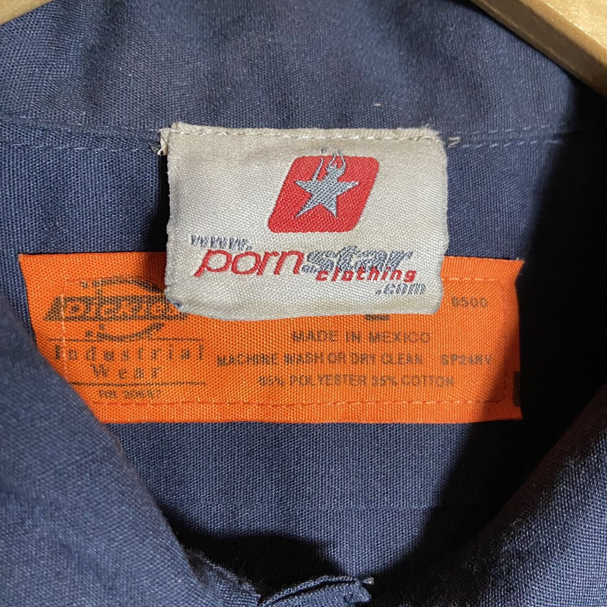 Hook-Ups Vintage 90s Porn Star X Dickies Skateboards Workwear Shirt Size US L / EU 52-54 / 3 - 6 Thumbnail