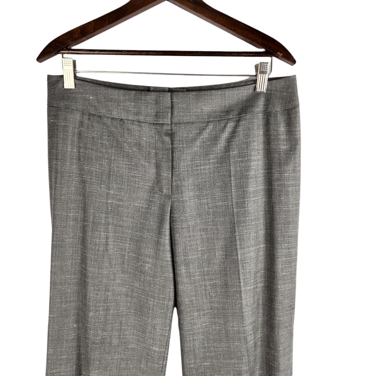 Escada Escada Virgin Wool Silk Dress Pants High Rise WIde Leg M Size 27" / US 4 / IT 40 - 3 Thumbnail
