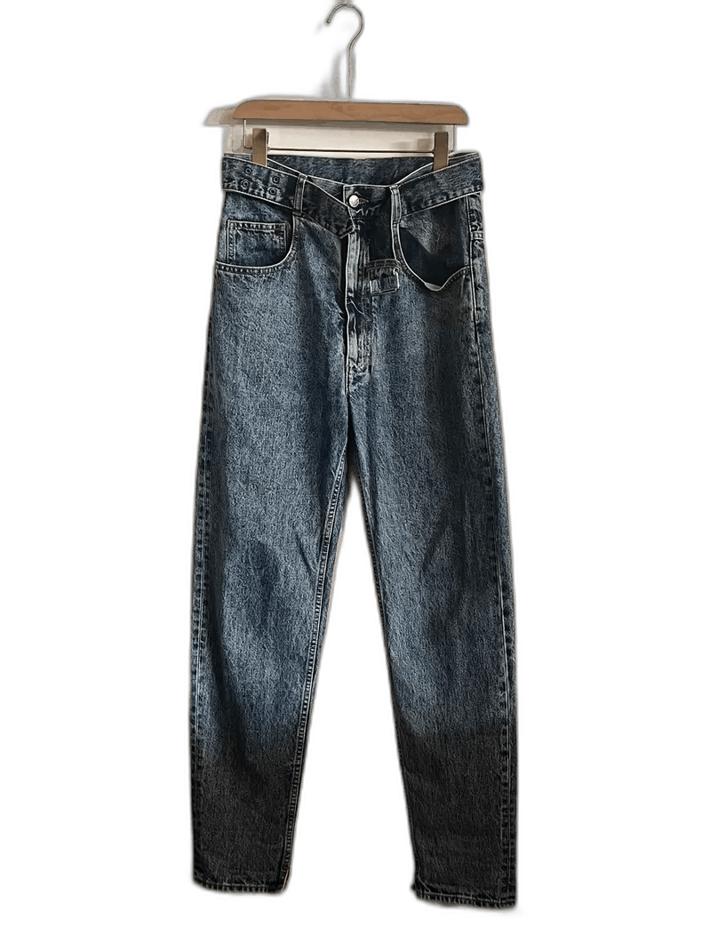 Maison Margiela Maison Margiela Blue Denim Trousers Size US 40 / EU 56 - 1 Thumbnail