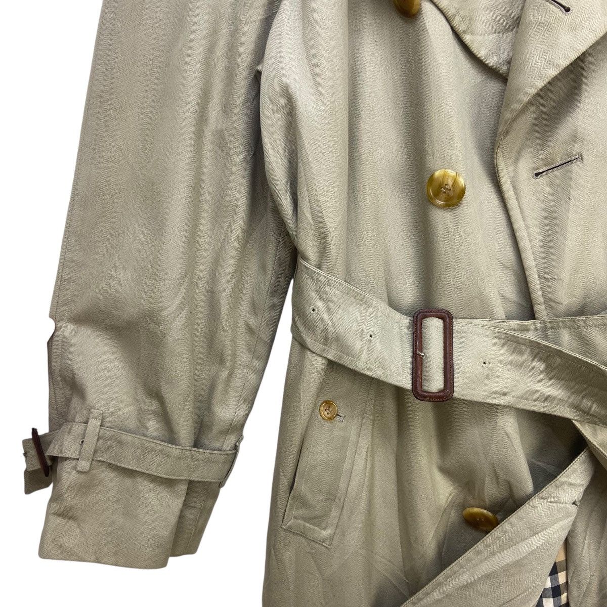 Burberry Prorsum Burberry’s Prorsum Nova Check Double Breasted Trench Coat Size US M / EU 48-50 / 2 - 7 Thumbnail