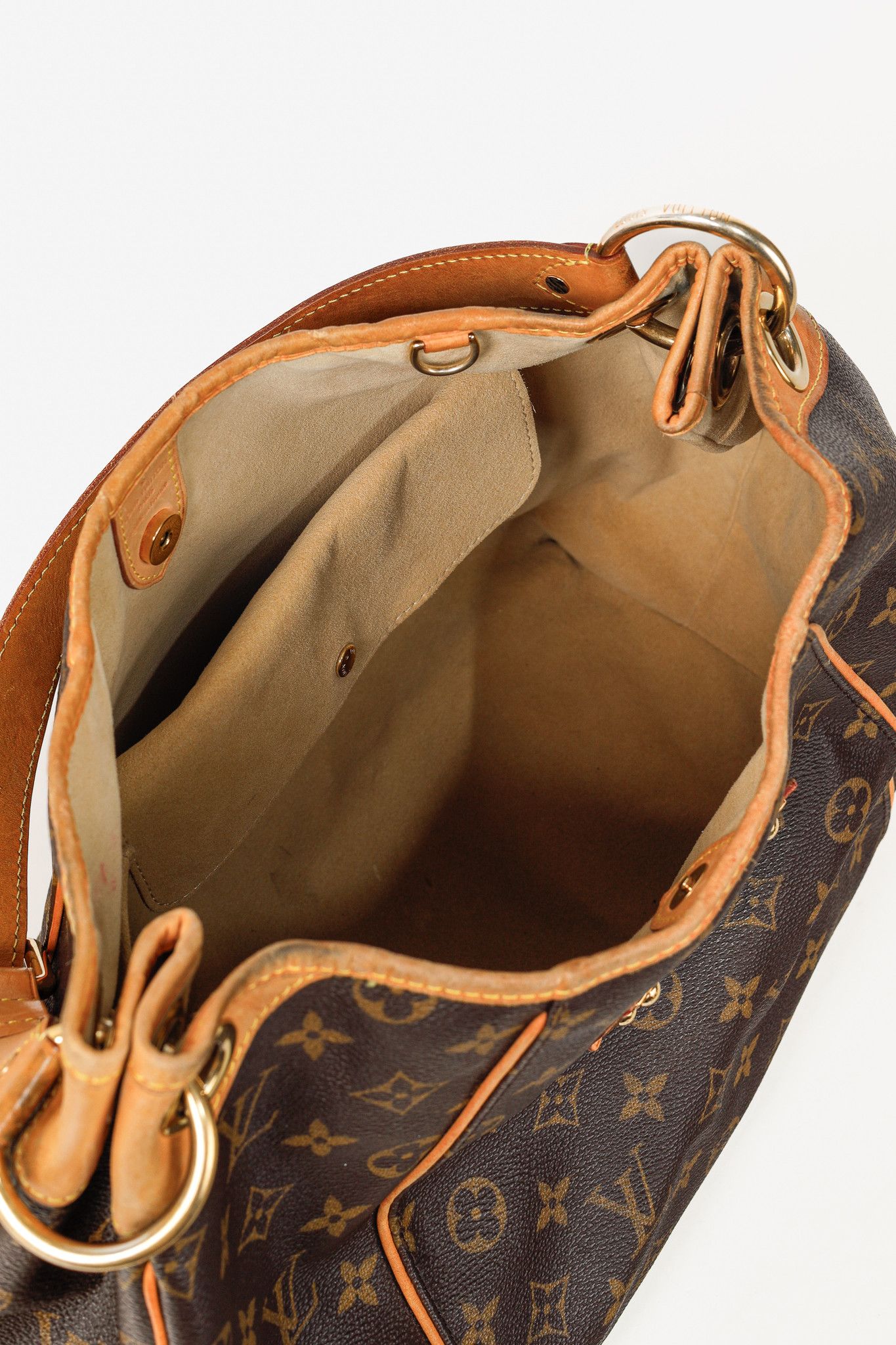 Louis Vuitton Louis Vuitton Galliera Brown Monogram Hobo Bag Size ONE SIZE - 9 Thumbnail