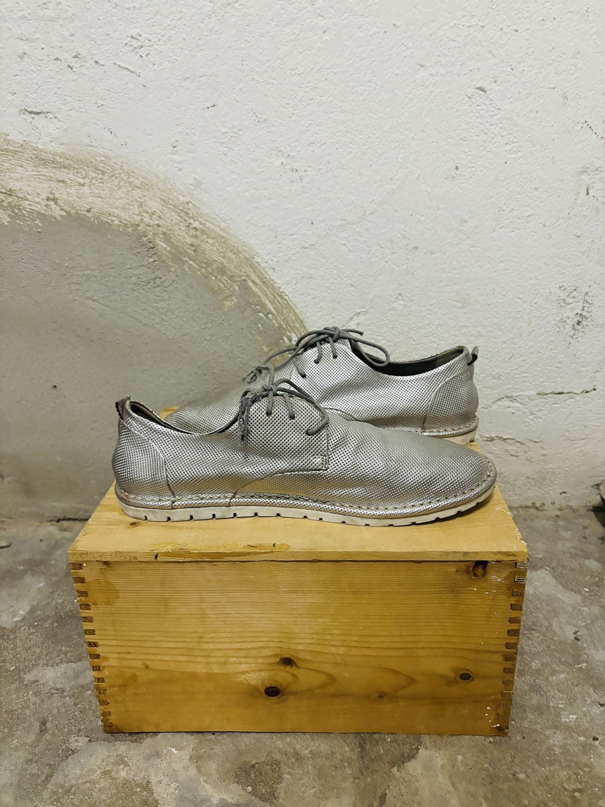 Marsell Marsell Sneaker Silver Size US 10 / EU 43 - 3 Thumbnail