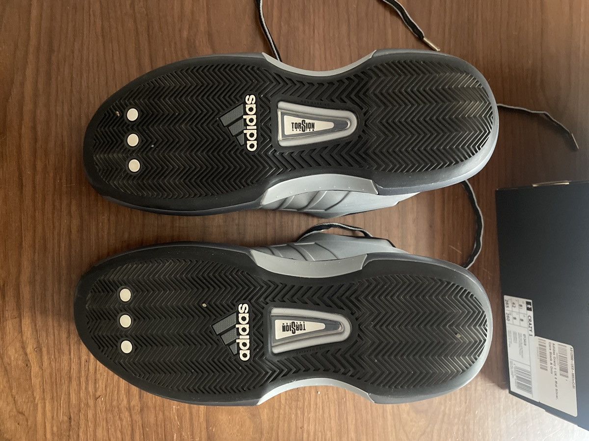 Adidas ADIDAS Crazy 1 MAT silver, Core Black & Onix Size US 8.5 / EU 41-42 - 3 Thumbnail