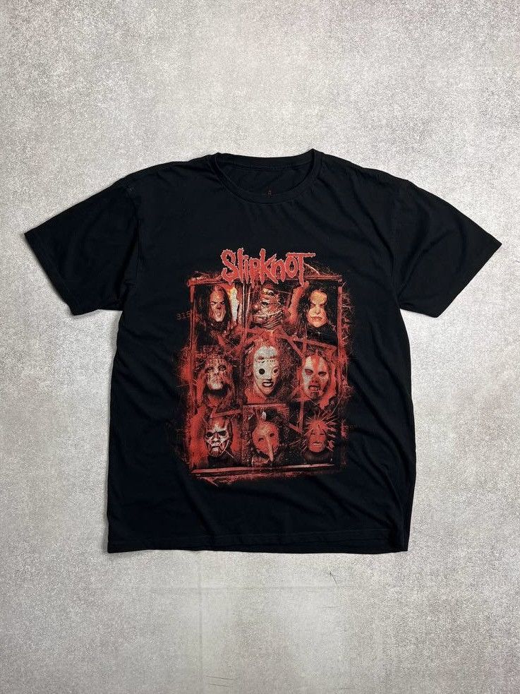 Vintage Slipknot Mask Promo T-shirt XL Y2K