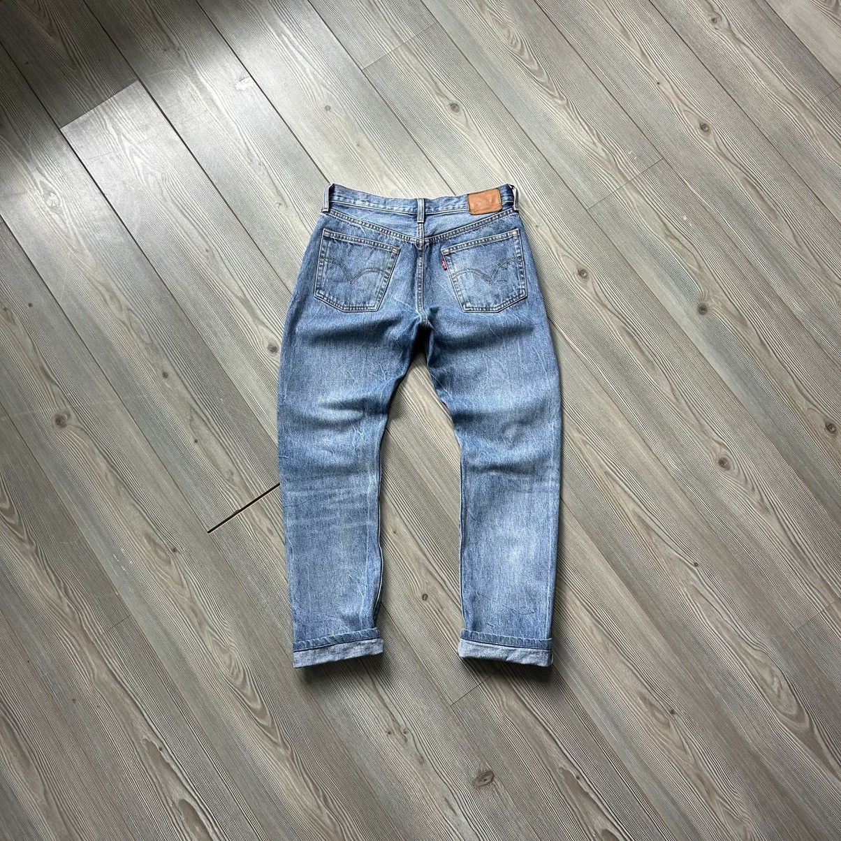 Levi's Levi’s 501 Selvedge Distressed Denim Jeans Size 27" / US 4 / IT 40 - 11 Thumbnail