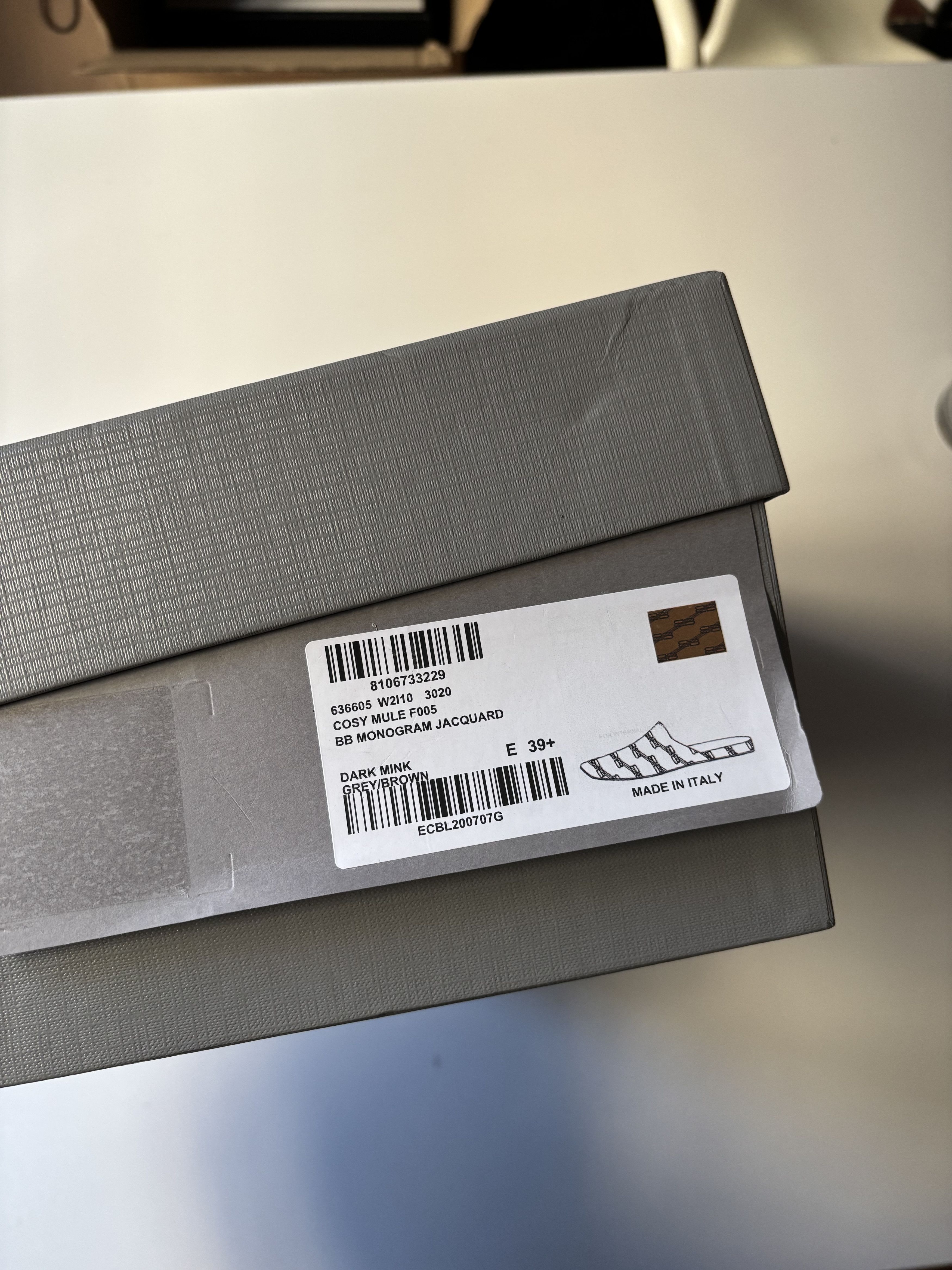 Balenciaga Balenciaga cozy mule with BB monogram Size US 6.5 / EU 39-40 - 6 Thumbnail