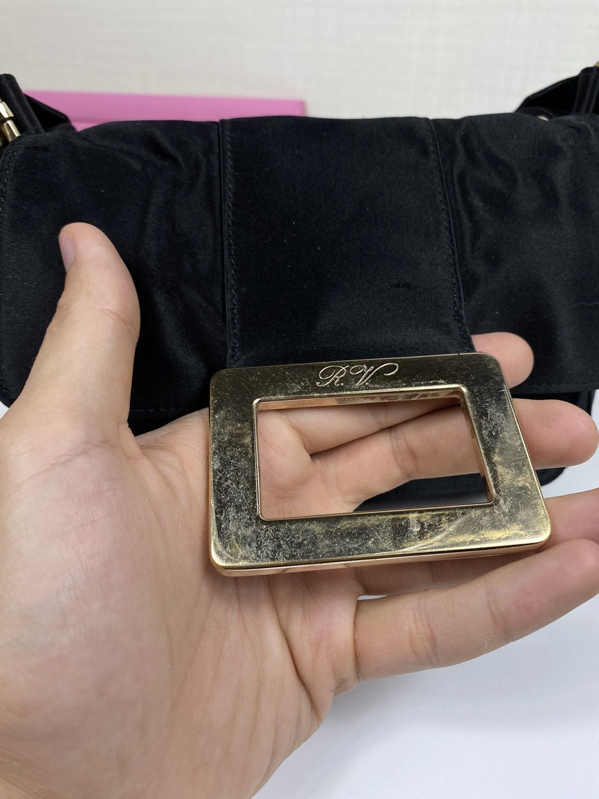 Roger Vivier Roger Vivier Satin Evening Mini Bag Size ONE SIZE - 8 Thumbnail