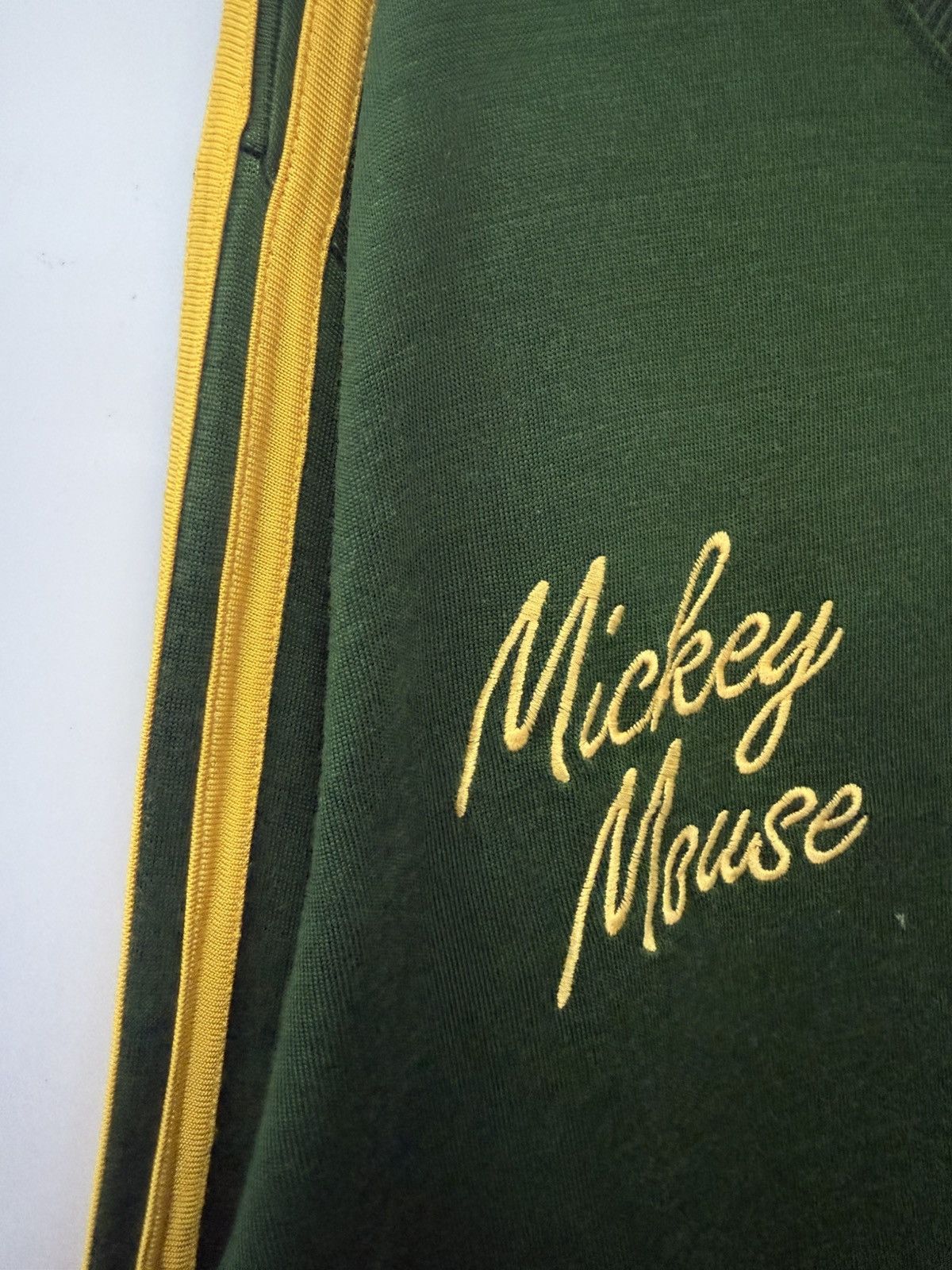 Disney 🔥 Vintage Mickey Mouse Disney Park Track Top - L Size US L / EU 52-54 / 3 - 4 Thumbnail