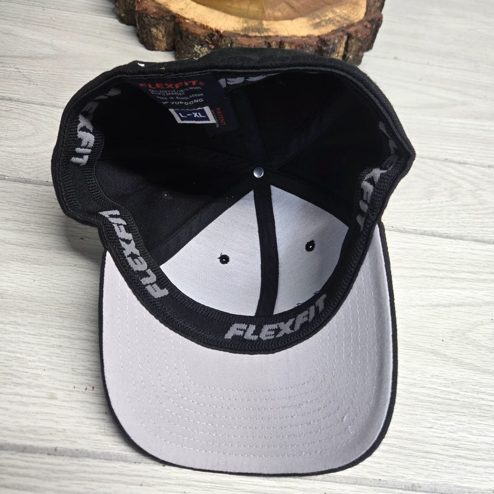 Vintage Hat Black Fitted Adult L XL - Racing Motorsports Cap - Baseball Cap - Unisex Adults - Solid Pattern Size ONE SIZE - 6 Thumbnail