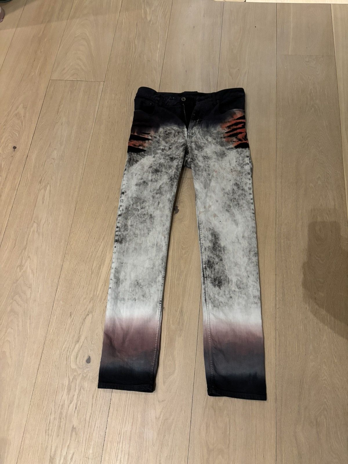 Le Grande Bleu (L.G.B.) L.G.B Tie Dyed Jeans Size US 32 / EU 48 - 1 Thumbnail