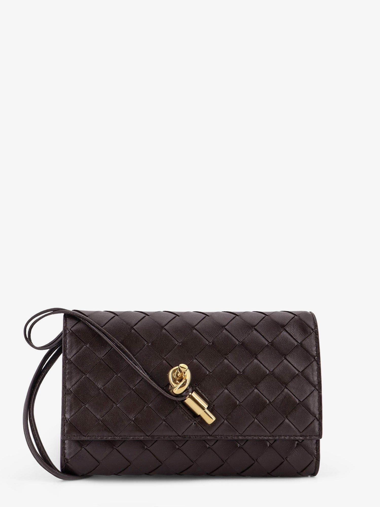 Bottega Veneta Andiamo Crossbody Bag With Intrecciato Pattern Size ONE SIZE - 1 Thumbnail