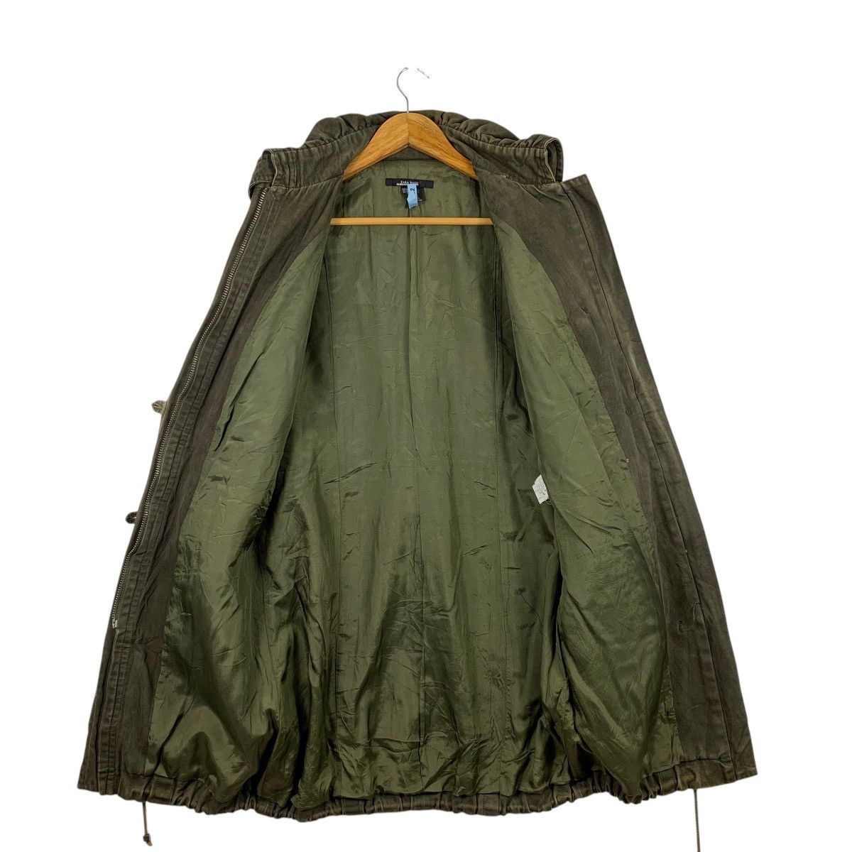 Zara ZARA Basic Casual Sportswear Army Design Long Coat Jacket Size US M / EU 48-50 / 2 - 3 Thumbnail