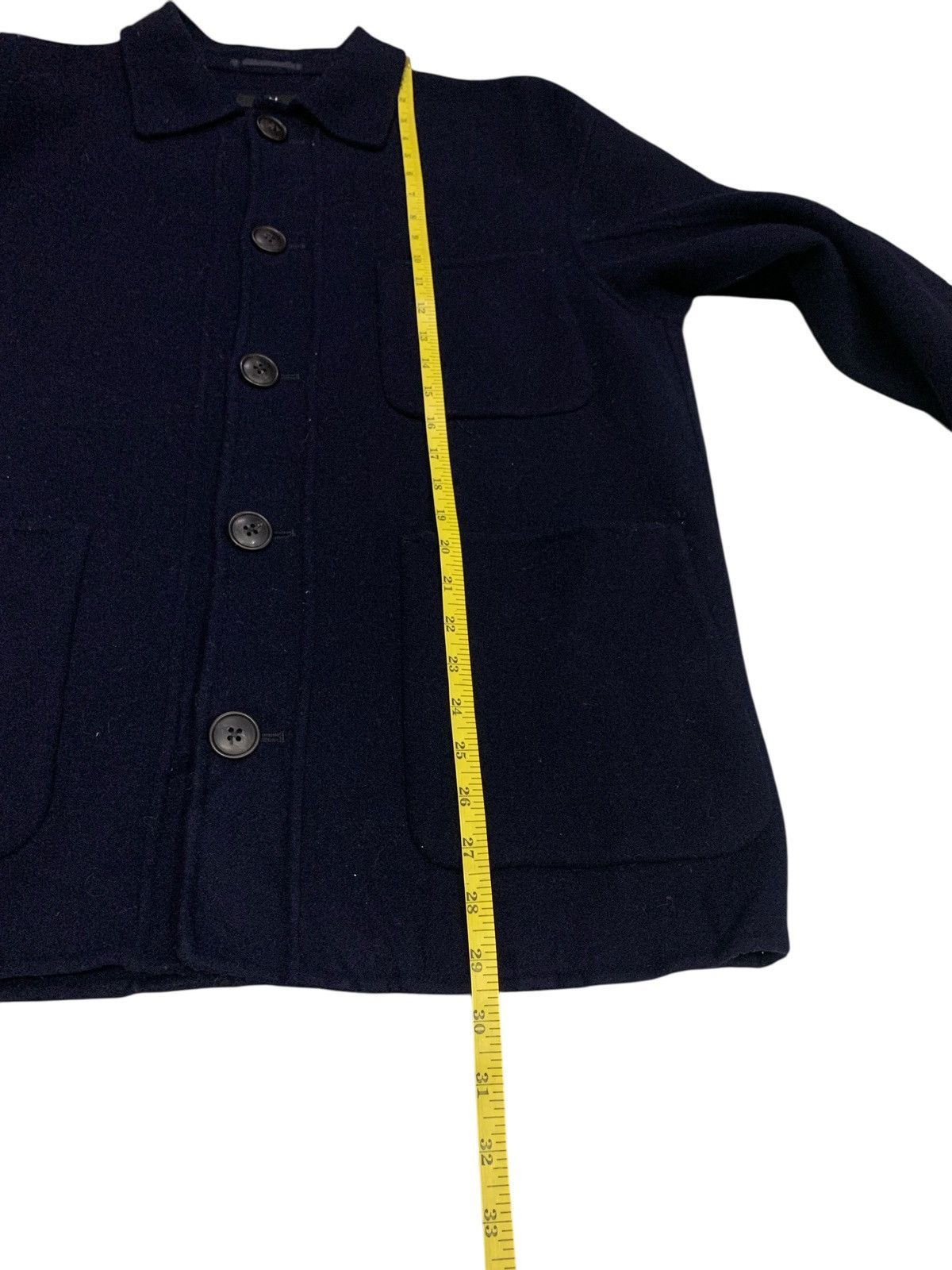 Japanese Brand × Jil Sander × Uniqlo Uniqlo X Jil Sander Wool Button Ups Jacket Size US S / EU 44-46 / 1 - 9 Thumbnail