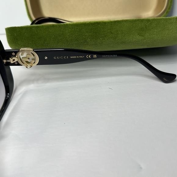 Gucci New Authentic GUCCI Grey Square Ladies Sunglasses GG1029SA 0 Size ONE SIZE - 14 Thumbnail