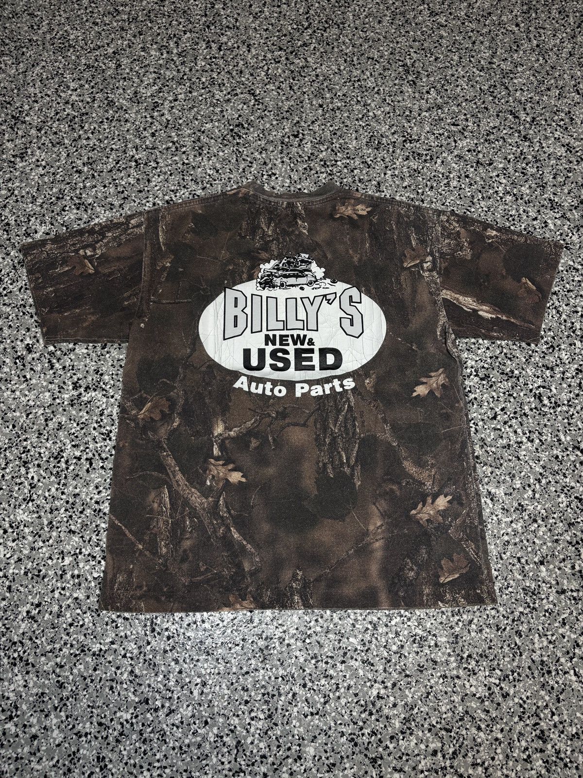 Billy Hill 2023 Billy Hill “Auto Parts” Sasquatch Camo T-Shirt Size L Size US L / EU 52-54 / 3 - 2 Thumbnail