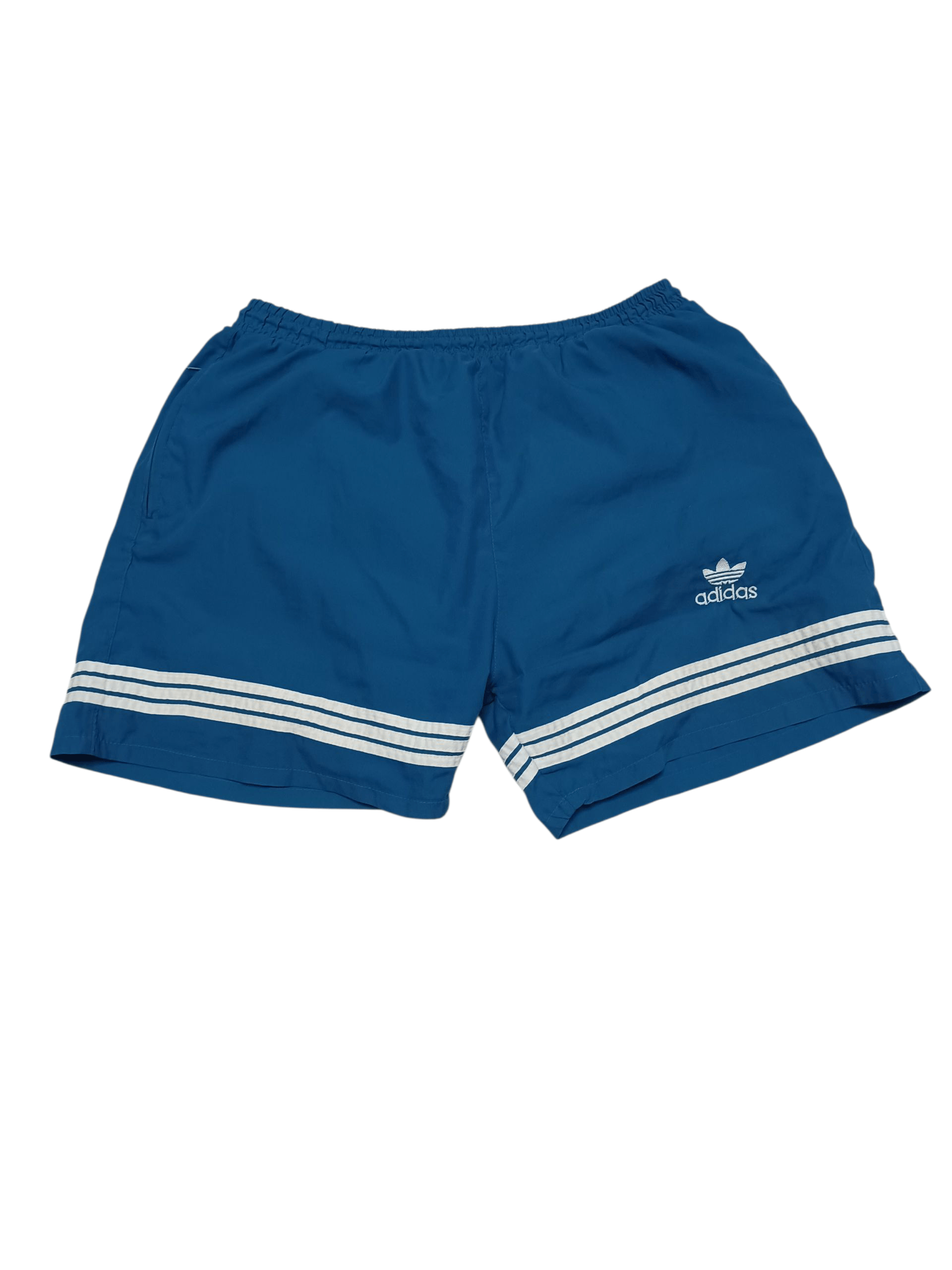 Adidas ADIDAS ORIGNALS VINTAGE 80S NYLON SHORTS Size US 32 / EU 48 - 1 Thumbnail