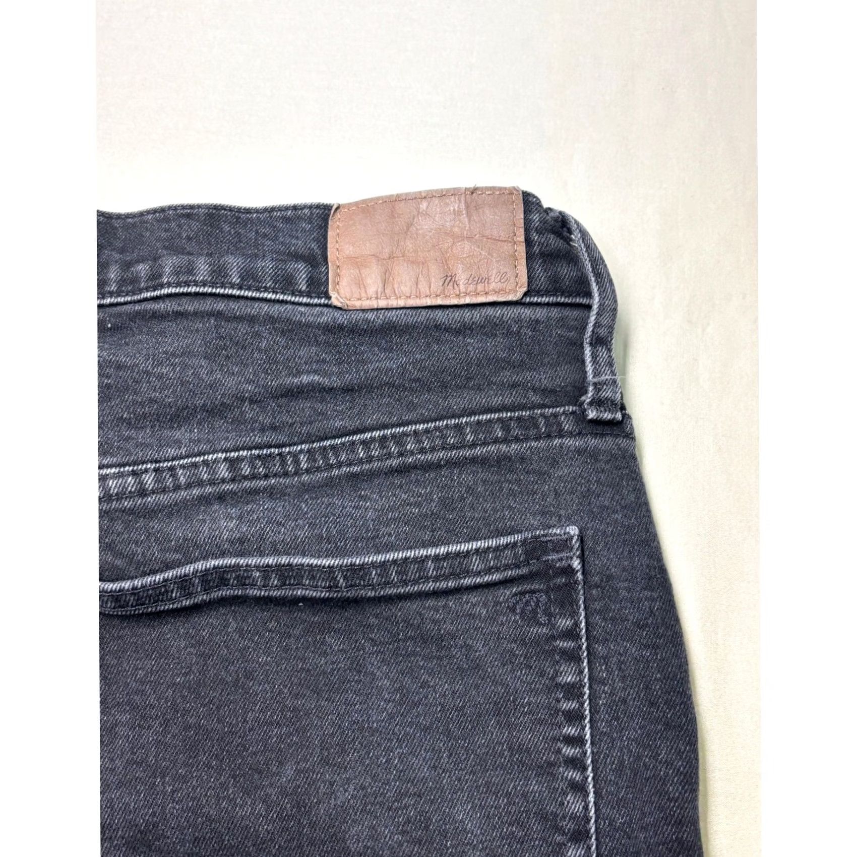 Madewell VINTAGE Madwell Flared Womens 30 Black The Perfect Flare Jean Faded Stretch Denim 30X30 Size 30" / US 8 / IT 44 - 7 Thumbnail