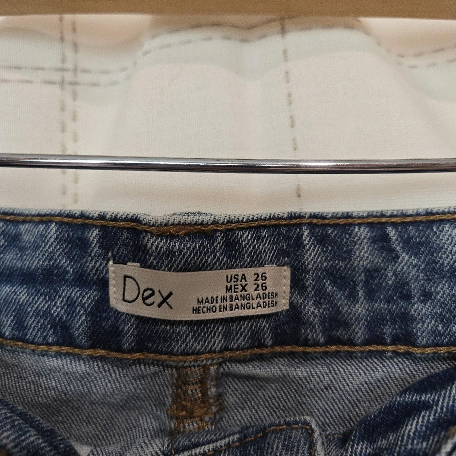 Forme D'Expression Dex Blue Denim Button-Front Skirt Size 26" / US 2 / IT 38 - 2 Thumbnail