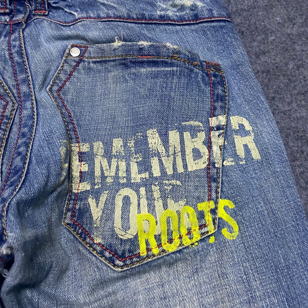 Gotcha 💥Best Offer💥Vintage Gotcha Surfwear Distressed Denim Size US 32 / EU 48 - 11 Thumbnail