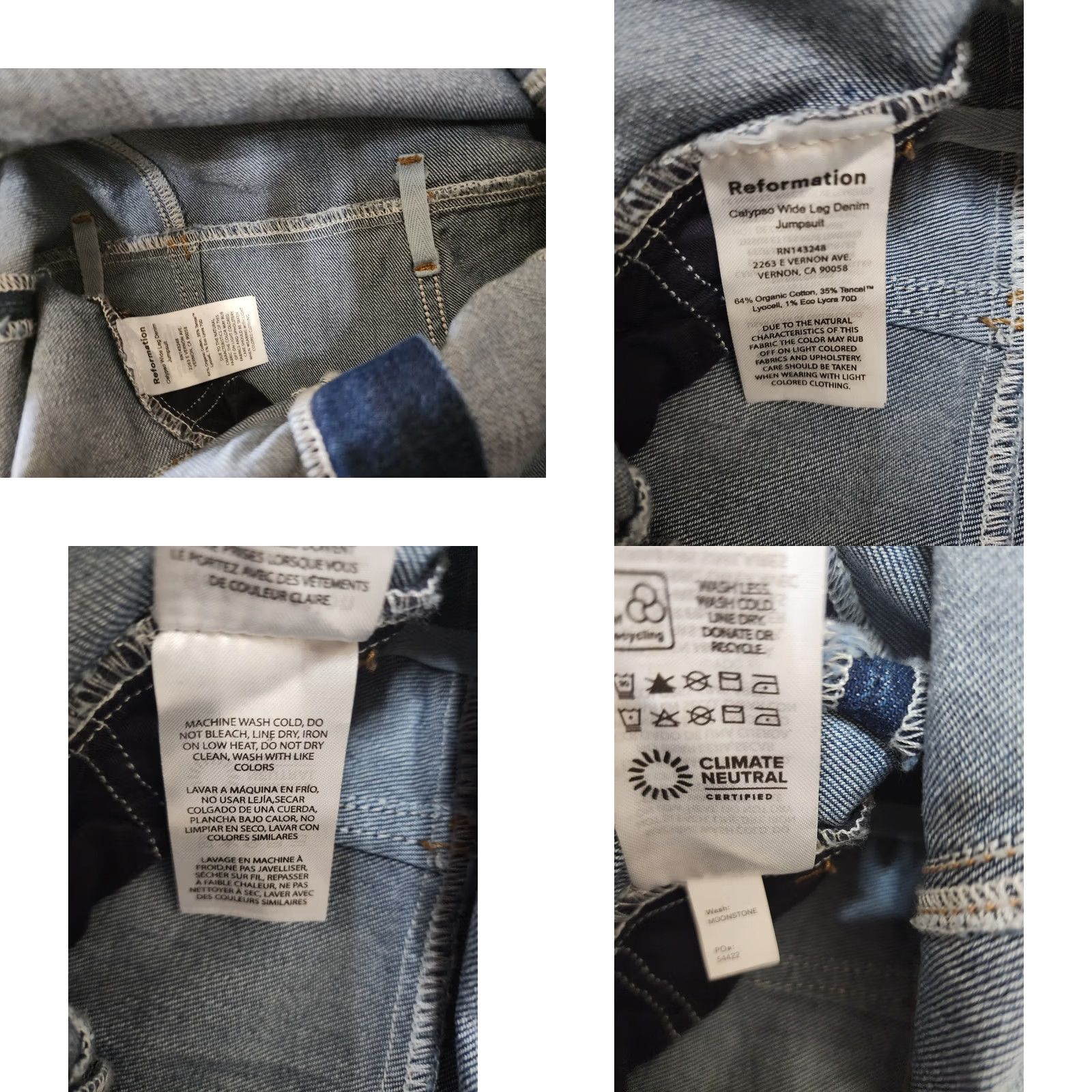 Reformation VINTAGE? No Size 32" / US 10 / IT 46 - 8 Thumbnail