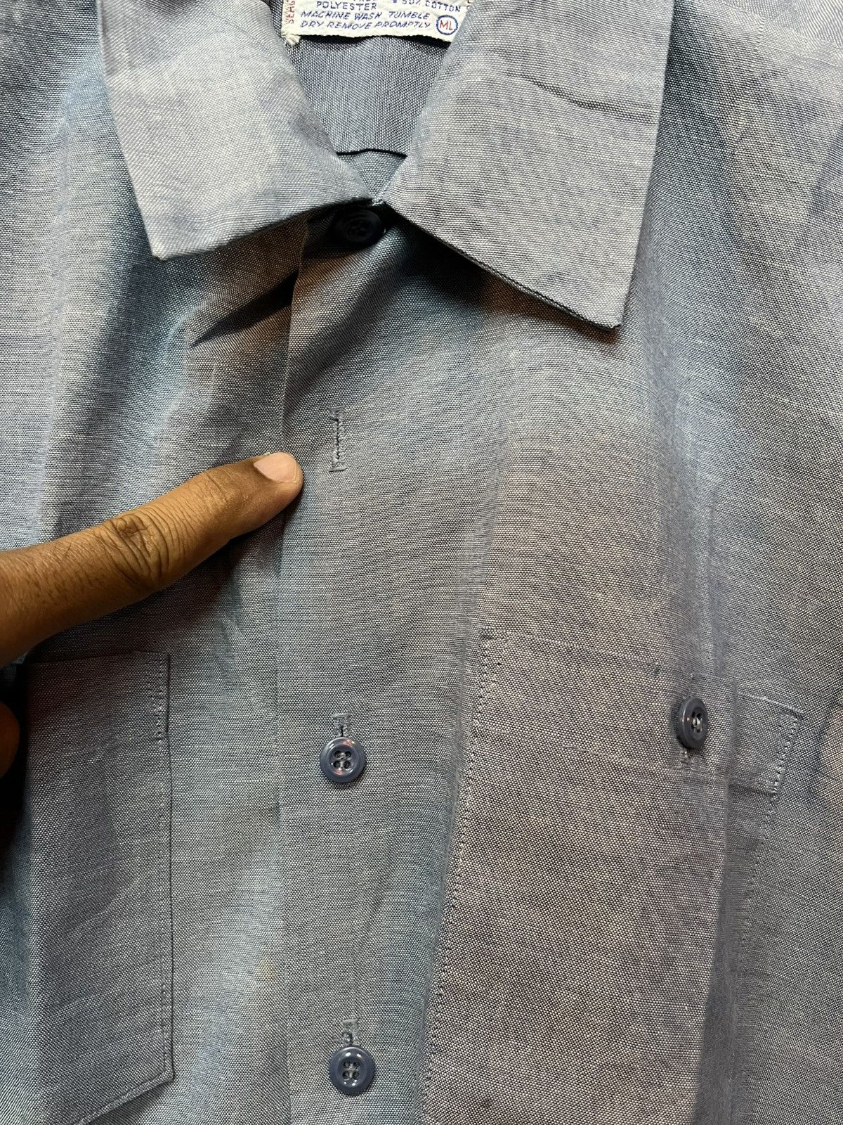 Other Vintage 1970s Seafarer Work Shirt Size US M / EU 48-50 / 2 - 5 Thumbnail