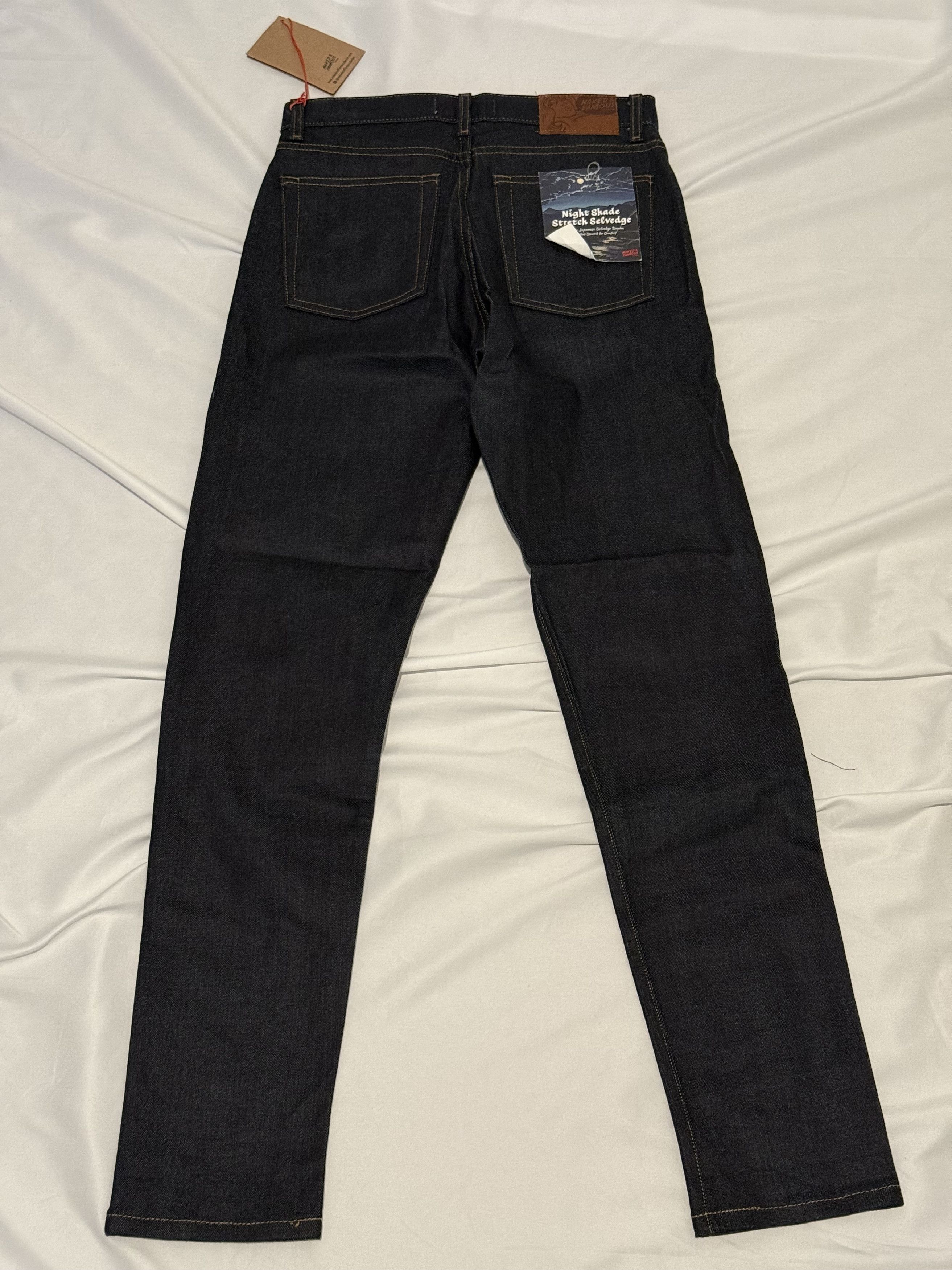 Naked & Famous Naked and Famous - Nightshade denim - 27 - Max fit - New Size 27" / US 4 / IT 40 - 3 Thumbnail