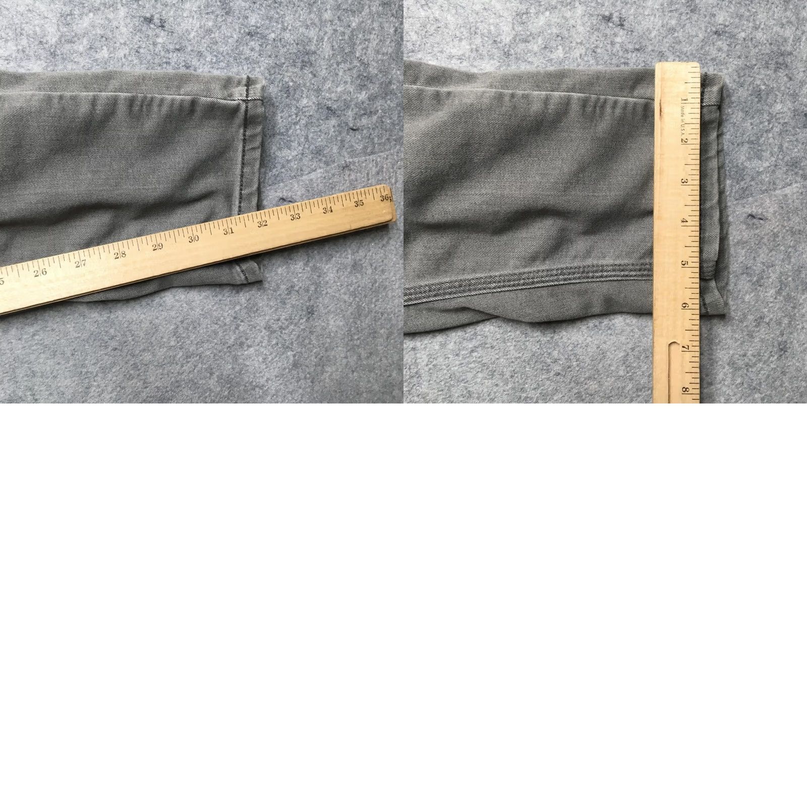 Vintage swrve Regular Fit Jeans Mens 31x34 Gray Cordura Denim Durable Outdoor Pants Size US 31 - 10 Thumbnail