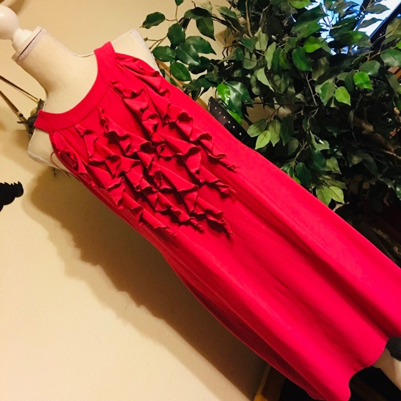Other Tiana B hot pink tunic top dress NWT XL Size XL / US 12-14 / IT 48-50 - 1 Thumbnail