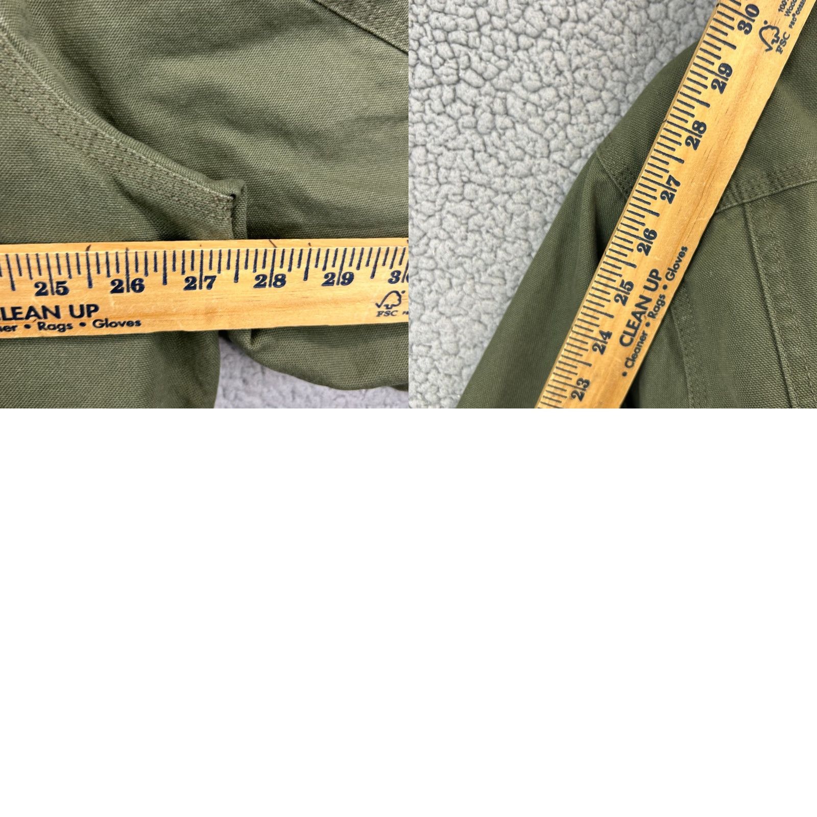 Vintage VINTAGE Woolrich Jacket Chore Detroit Style Canvas 2XL Green Mens Woolen Mills Lined Winter Casual Workwear Size US XXL / EU 58 / 5 - 8 Thumbnail
