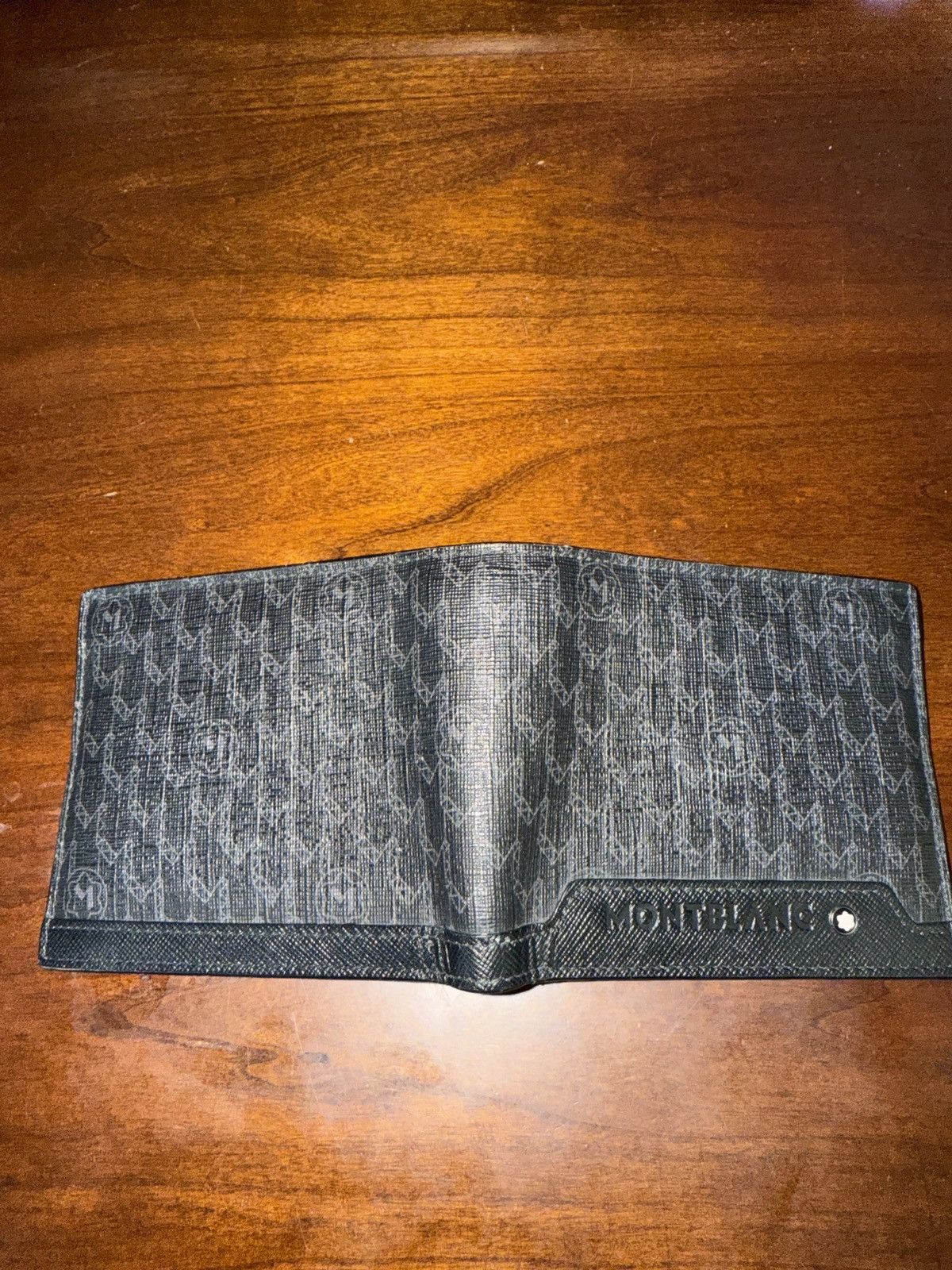 Montblanc Authentic Montblanc Black Leather Bifold Wallet Size ONE SIZE - 3 Thumbnail