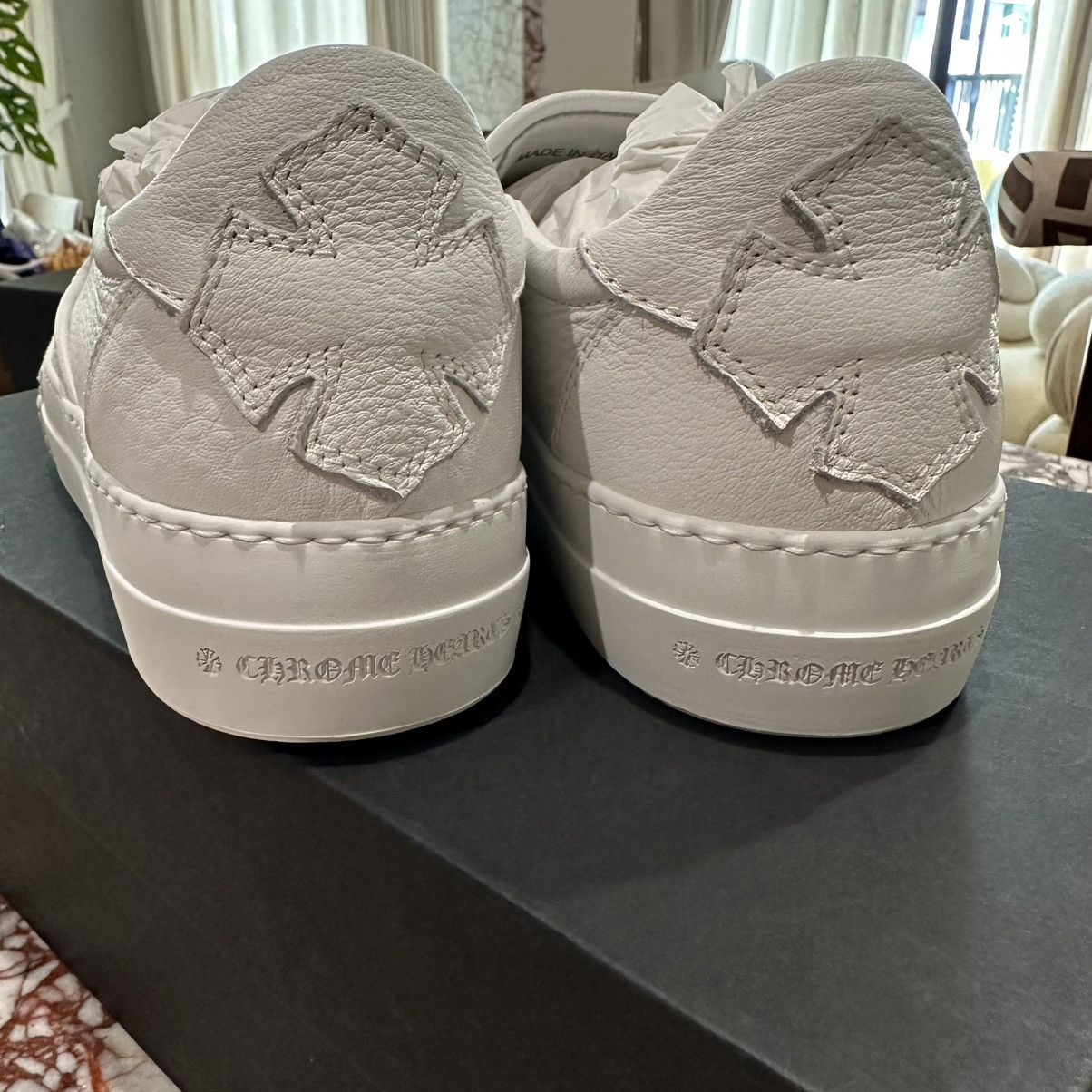 Chrome Hearts CHROME HEARTS CH Plus Leather Patch Dagger Slip On Size US 6.5 / EU 39-40 - 3 Thumbnail