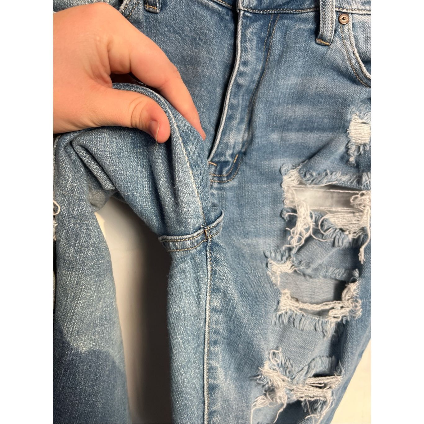 Other Kancan Distressed Skinny Jeans Woman’s Size 29 Size 29" - 4 Thumbnail